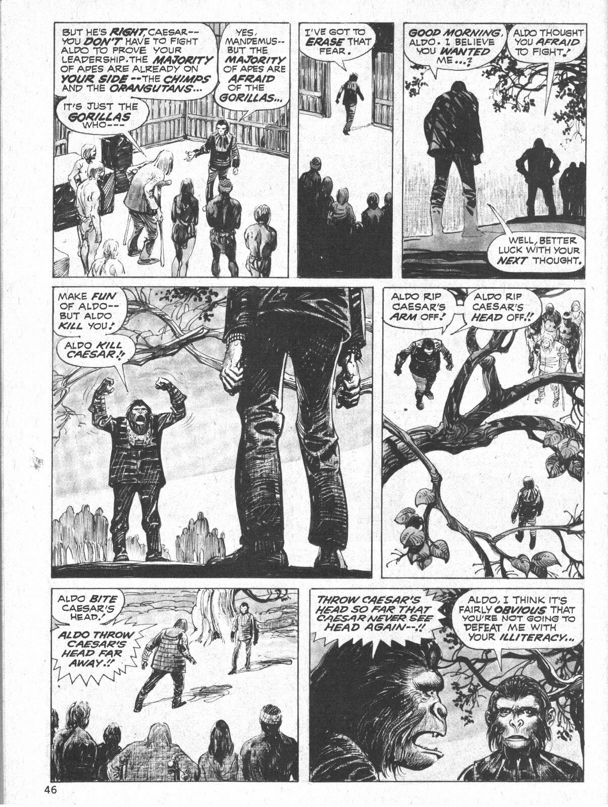Read online Planet of the Apes comic -  Issue #22 - 47
