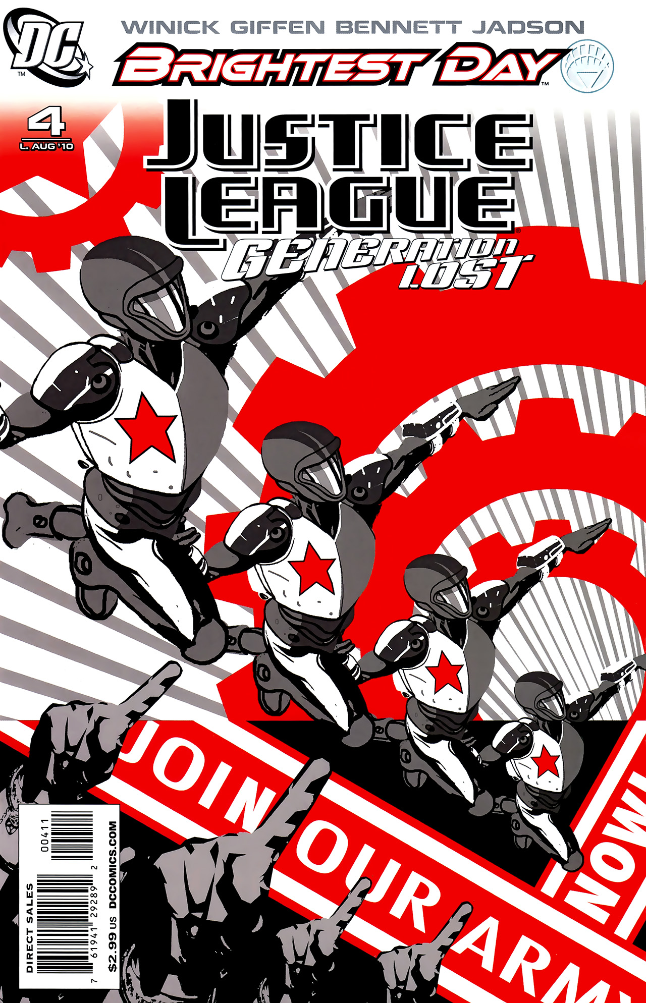 Read online Justice League: Generation Lost comic -  Issue #4 - 1