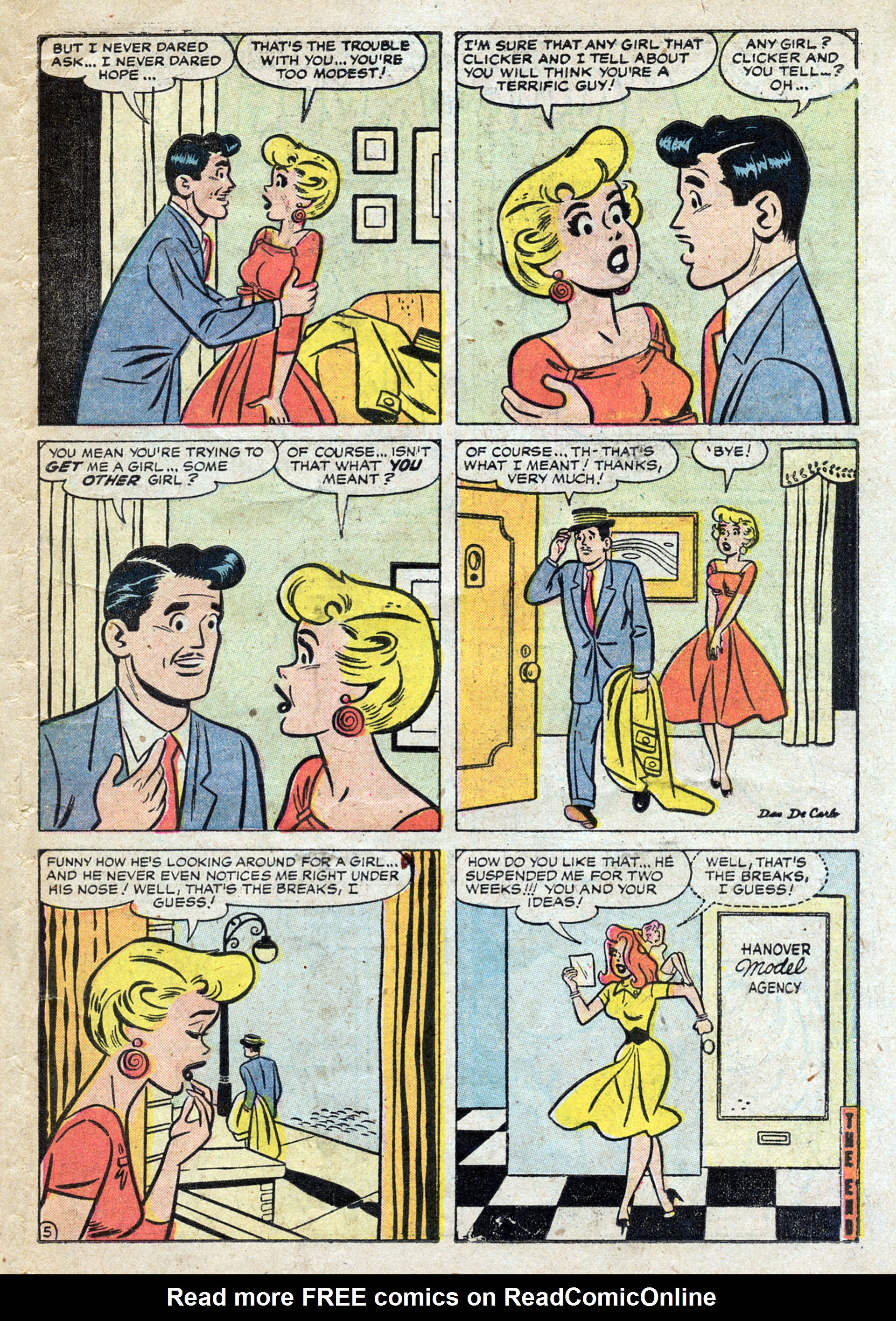 Read online Millie the Model comic -  Issue #72 - 7