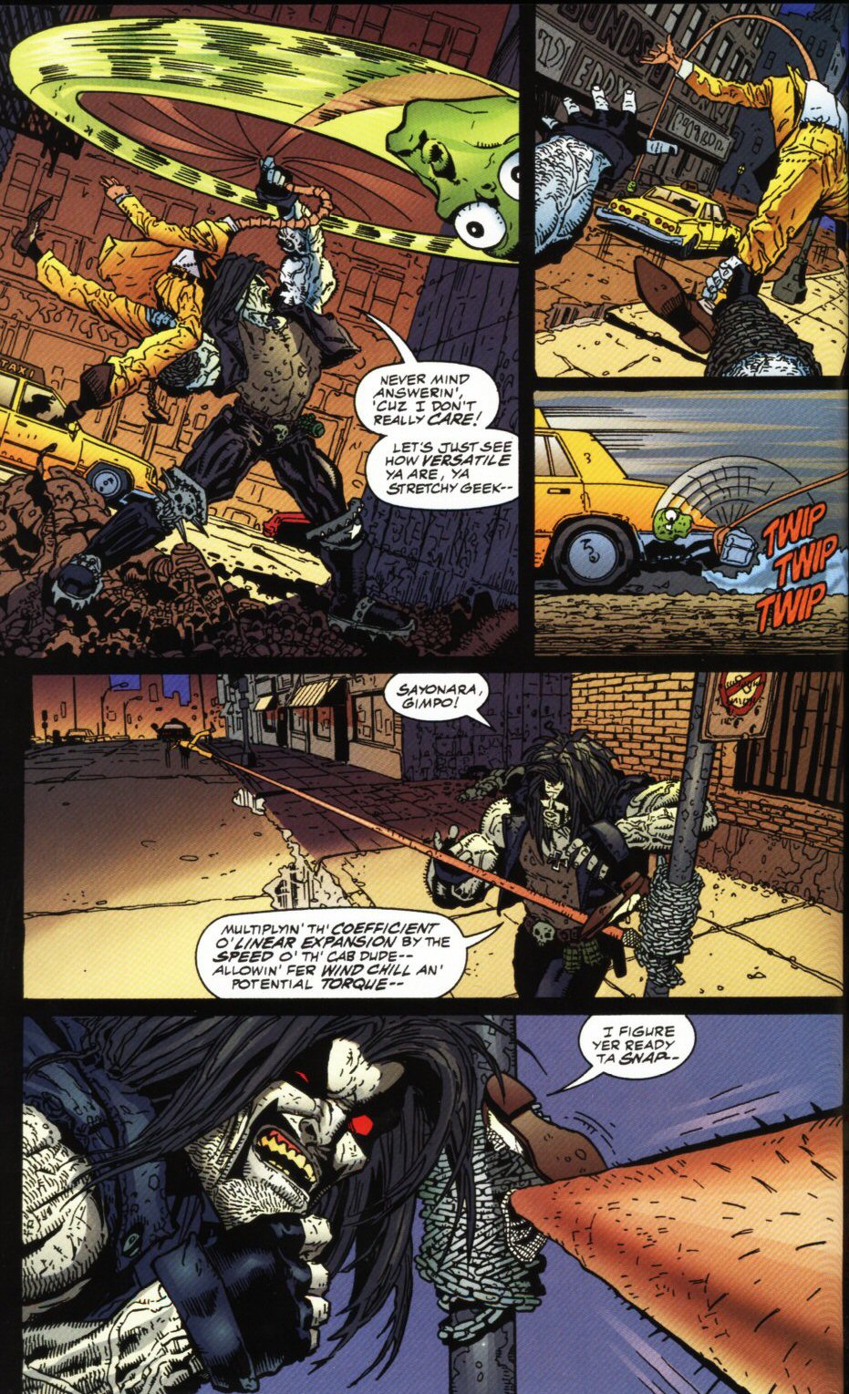 Read online Lobo/Mask comic -  Issue #1 - 28