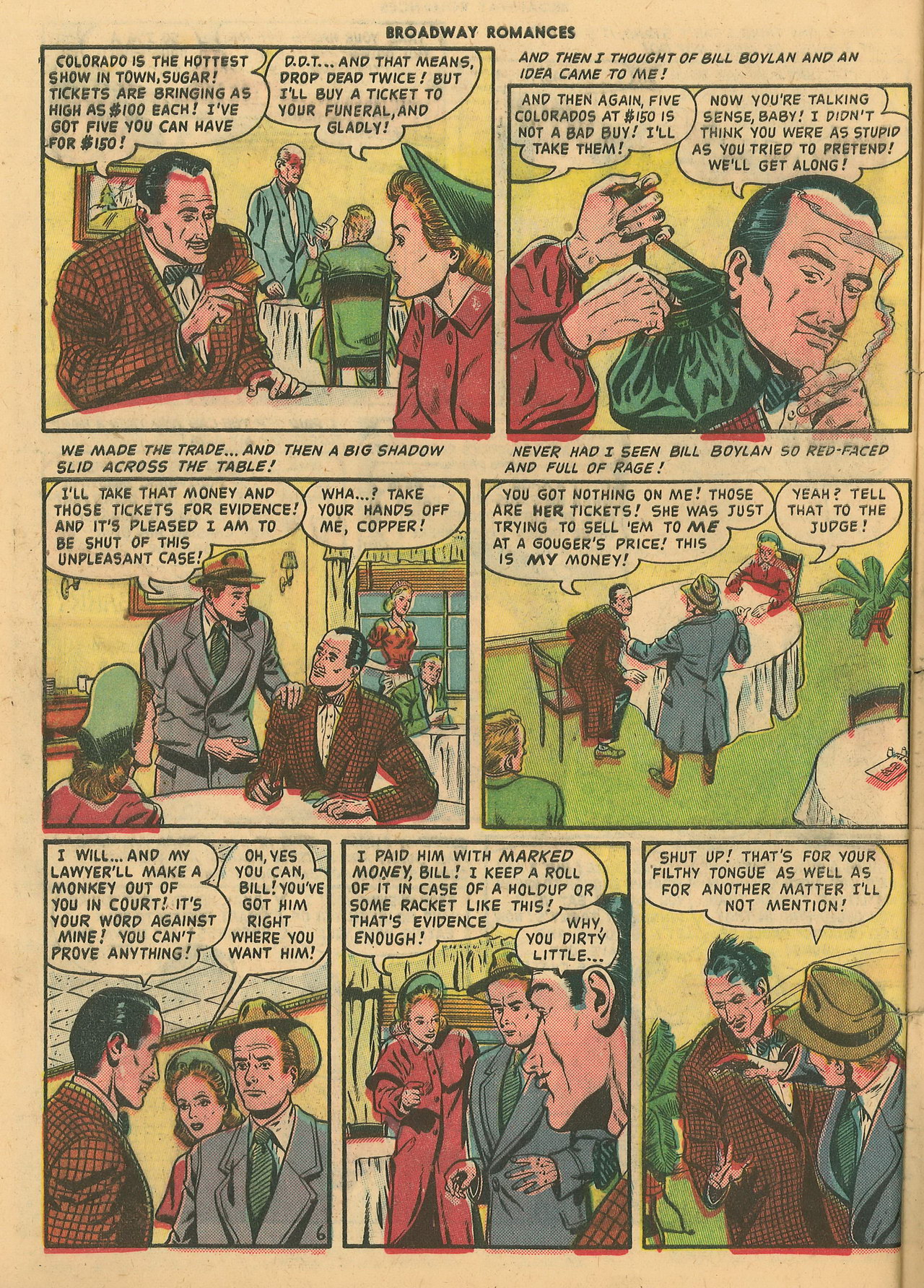 Read online Broadway Romances comic -  Issue #1 - 32
