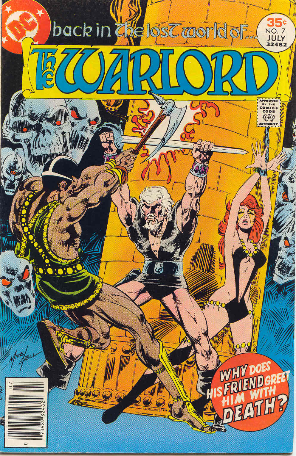 Read online Warlord (1976) comic -  Issue #7 - 1