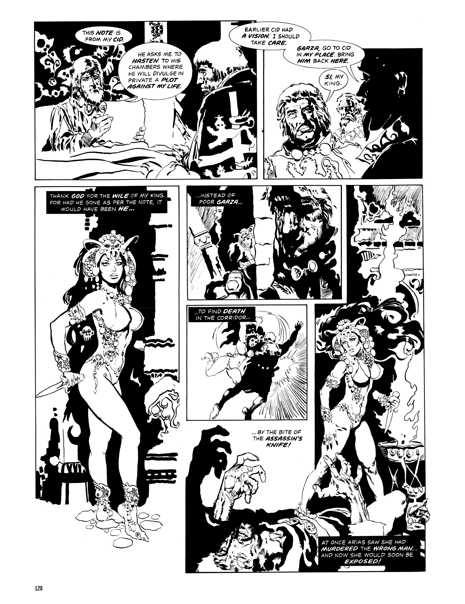 Read online Eerie Archives comic -  Issue # TPB 14 - 129