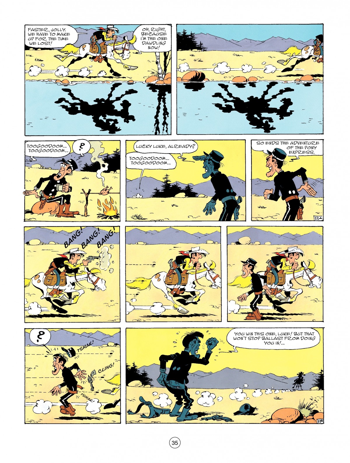 Read online A Lucky Luke Adventure comic -  Issue #46 - 35