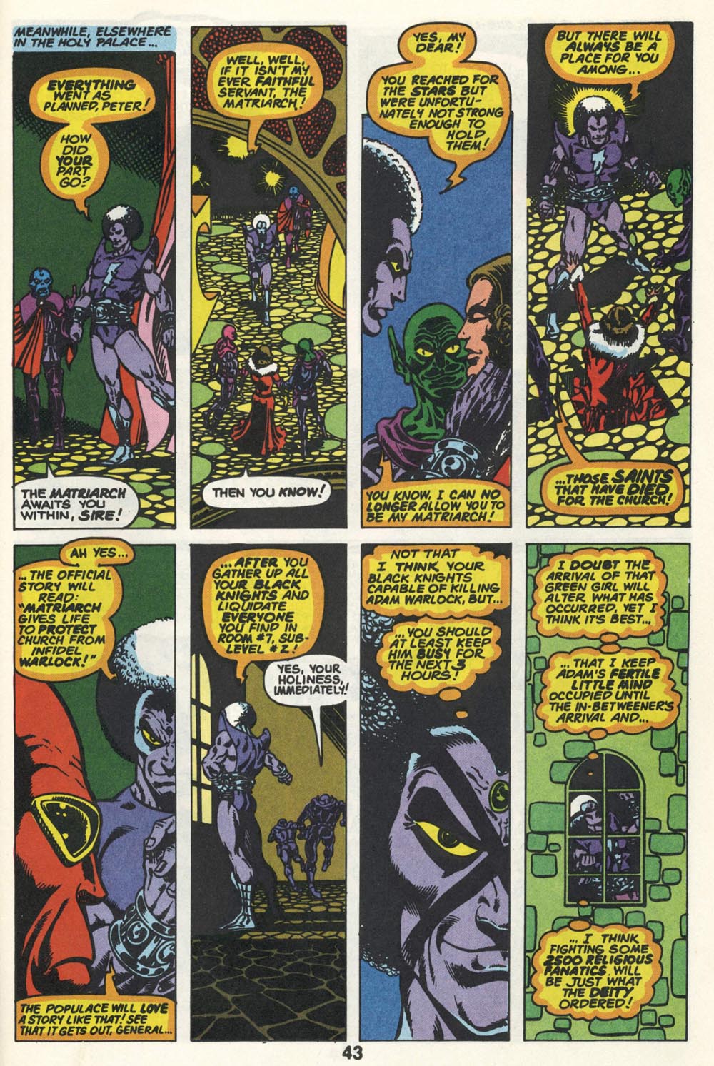 Read online Warlock (1982) comic -  Issue #2 - 42