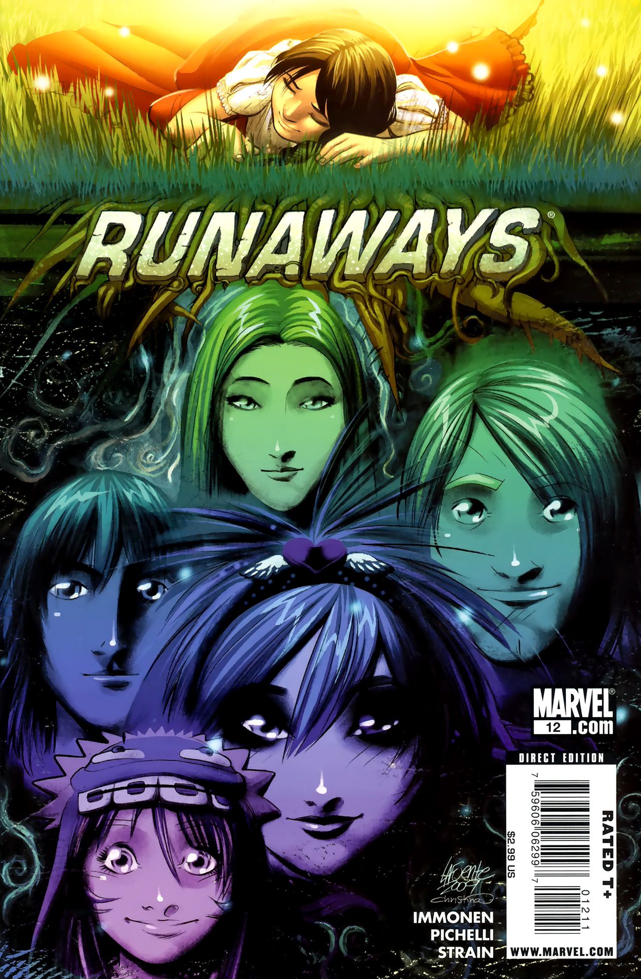 Read online Runaways (2008) comic -  Issue #12 - 1