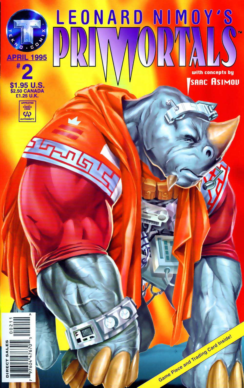 Read online Leonard Nimoy's Primortals (1995) comic -  Issue #2 - 1