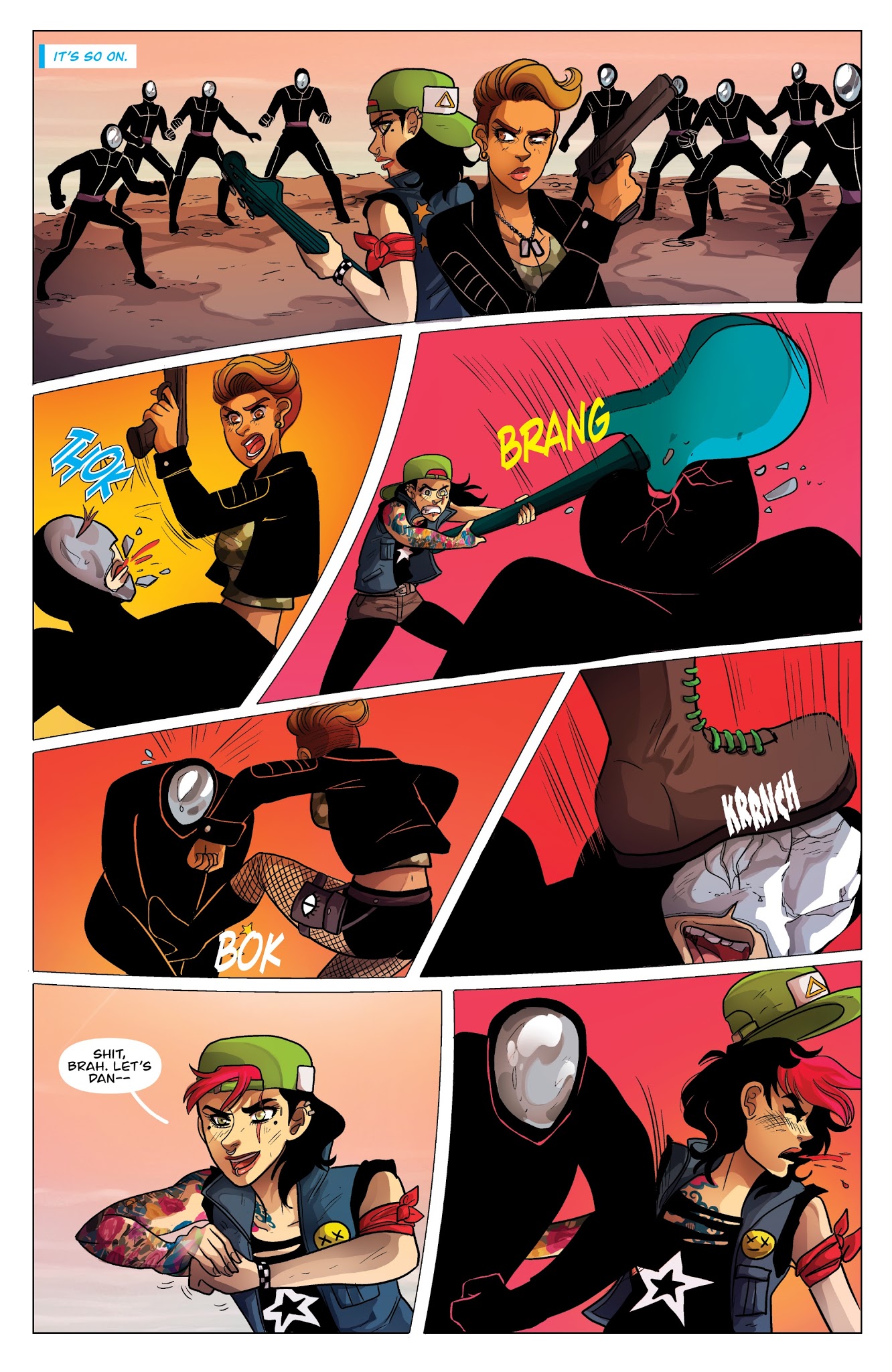 Read online Kim & Kim v2: Love is a Battlefield comic -  Issue #2 - 17