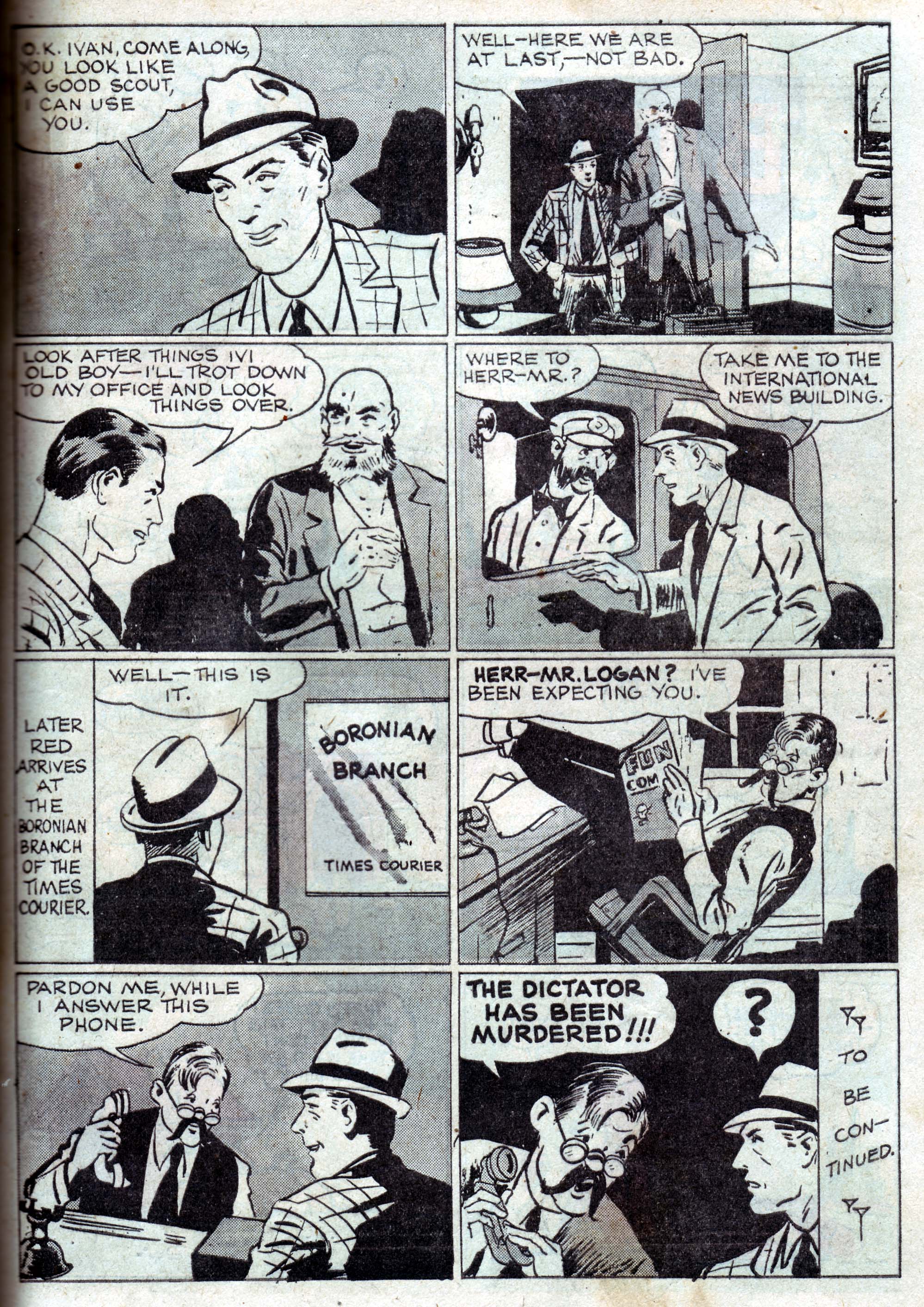 Read online More Fun Comics comic -  Issue #36 - 33