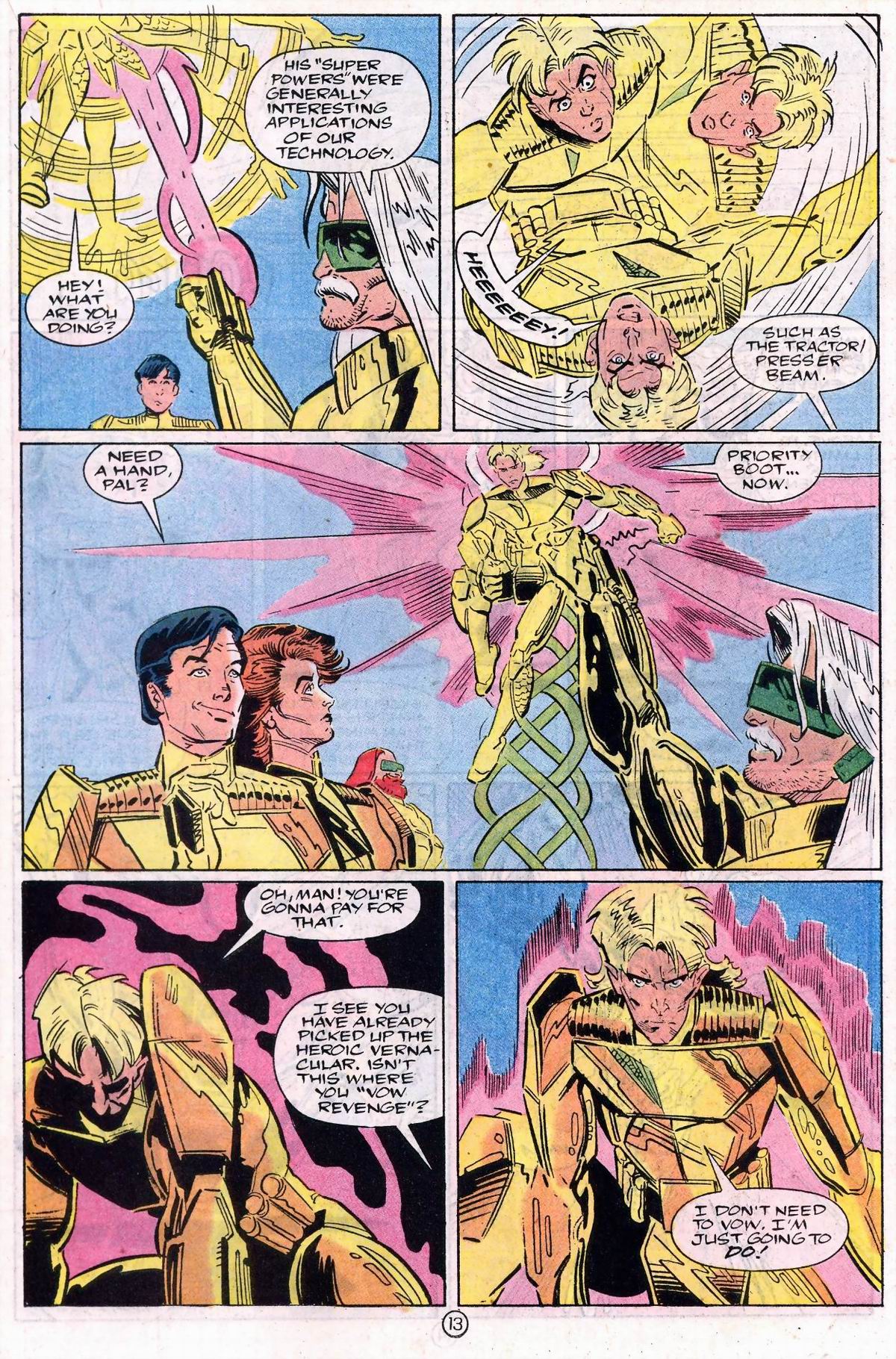 Read online The Web (1991) comic -  Issue #2 - 14