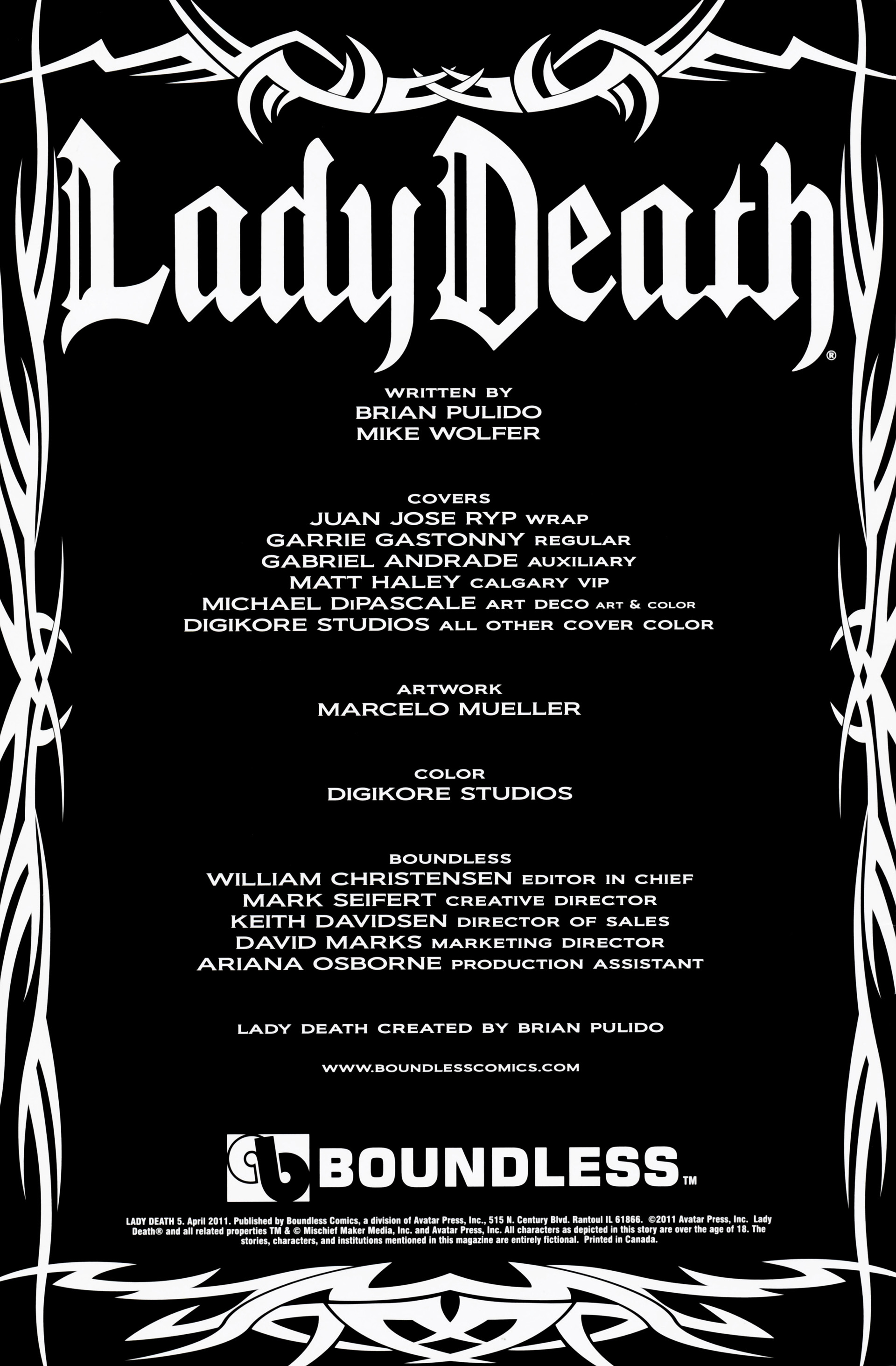 Read online Lady Death (2010) comic -  Issue #5 - 4