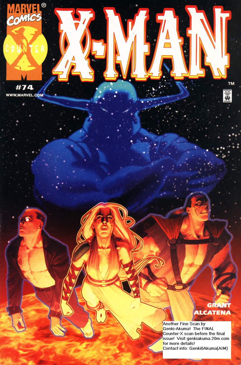 Read online X-Man comic -  Issue #74 - 1