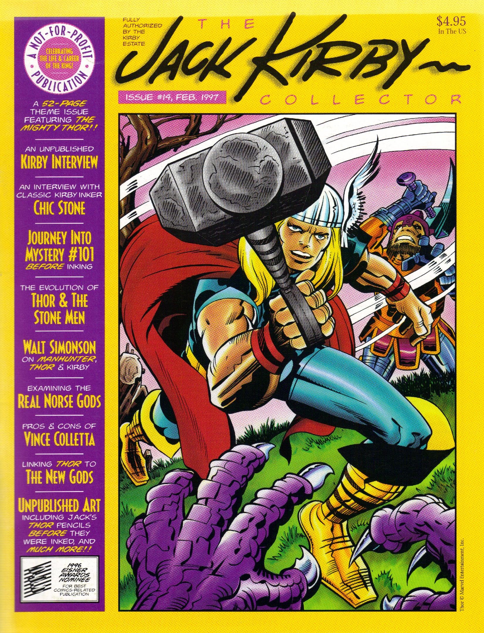 Read online The Jack Kirby Collector comic -  Issue #14 - 1