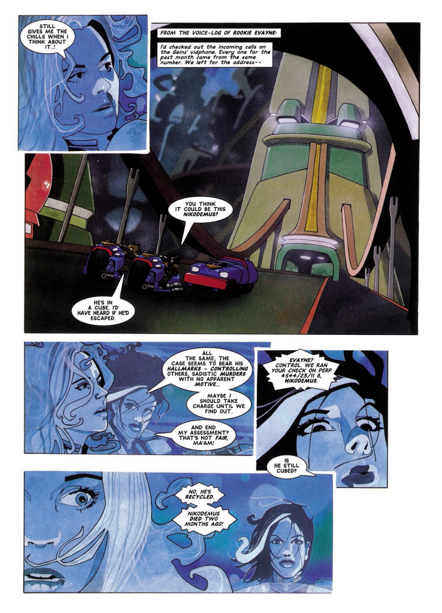 Read online Judge Anderson: The Psi Files comic -  Issue # TPB 4 - 14