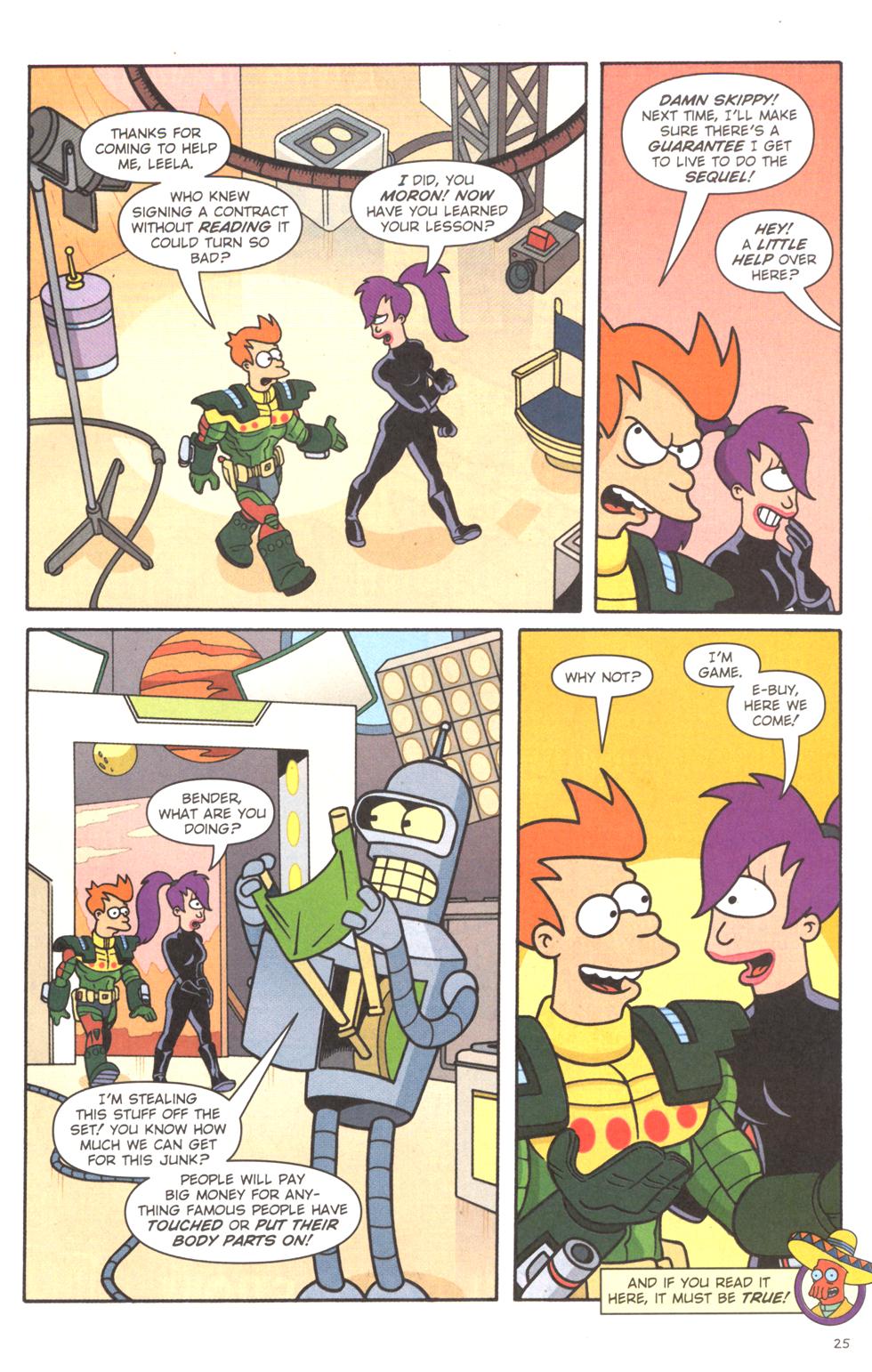 Read online Futurama Comics comic -  Issue #15 - 26