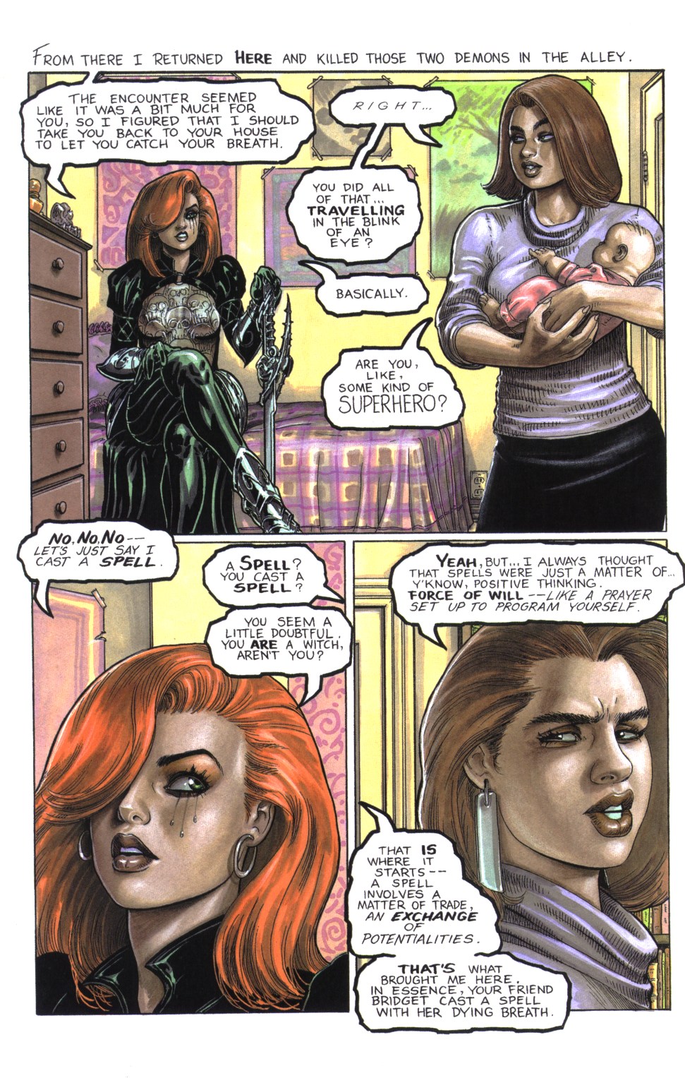Read online Dawn: The Return of the Goddess comic -  Issue #2 - 11