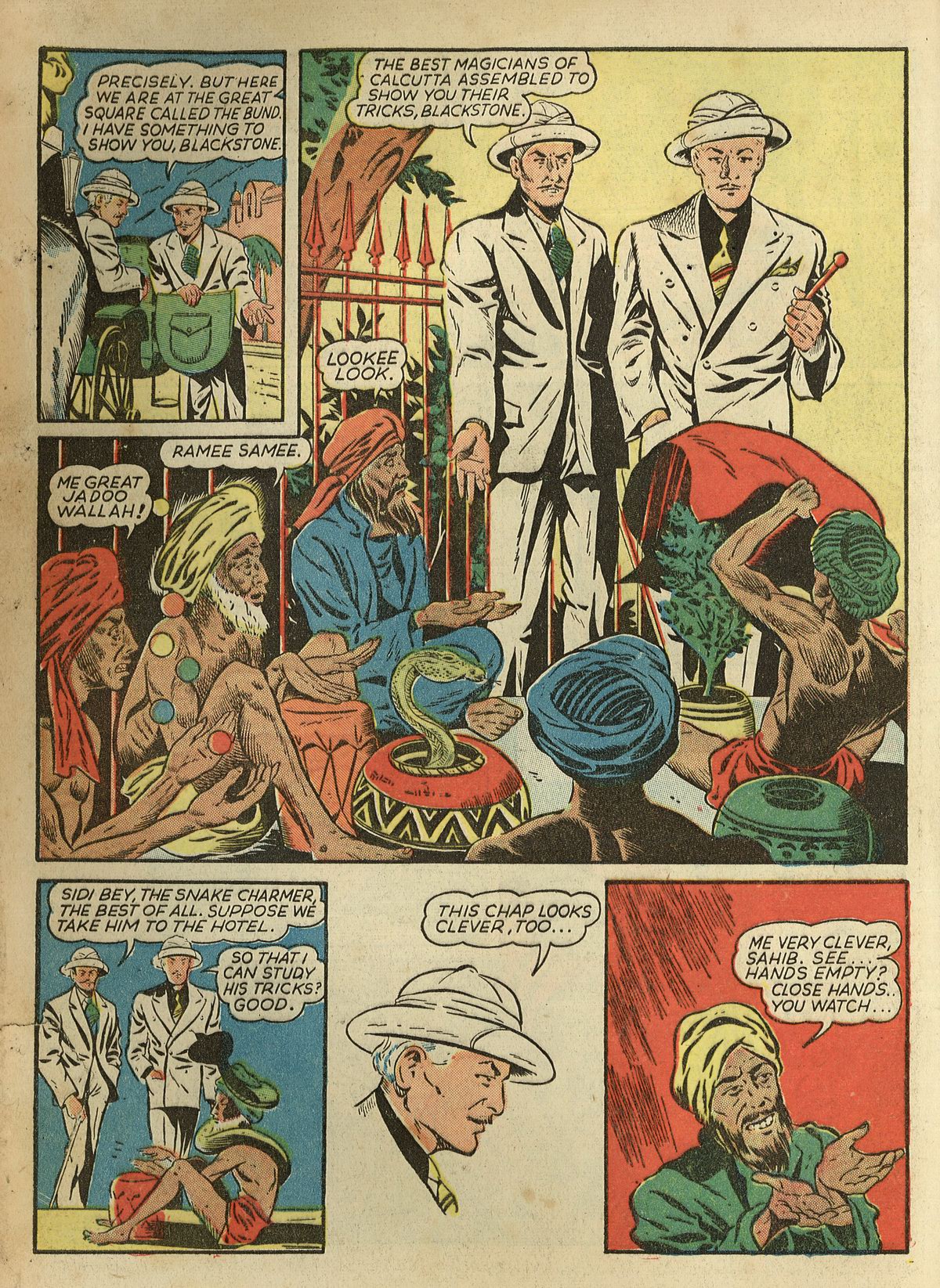 Read online Super-Magician Comics comic -  Issue #1 - 6