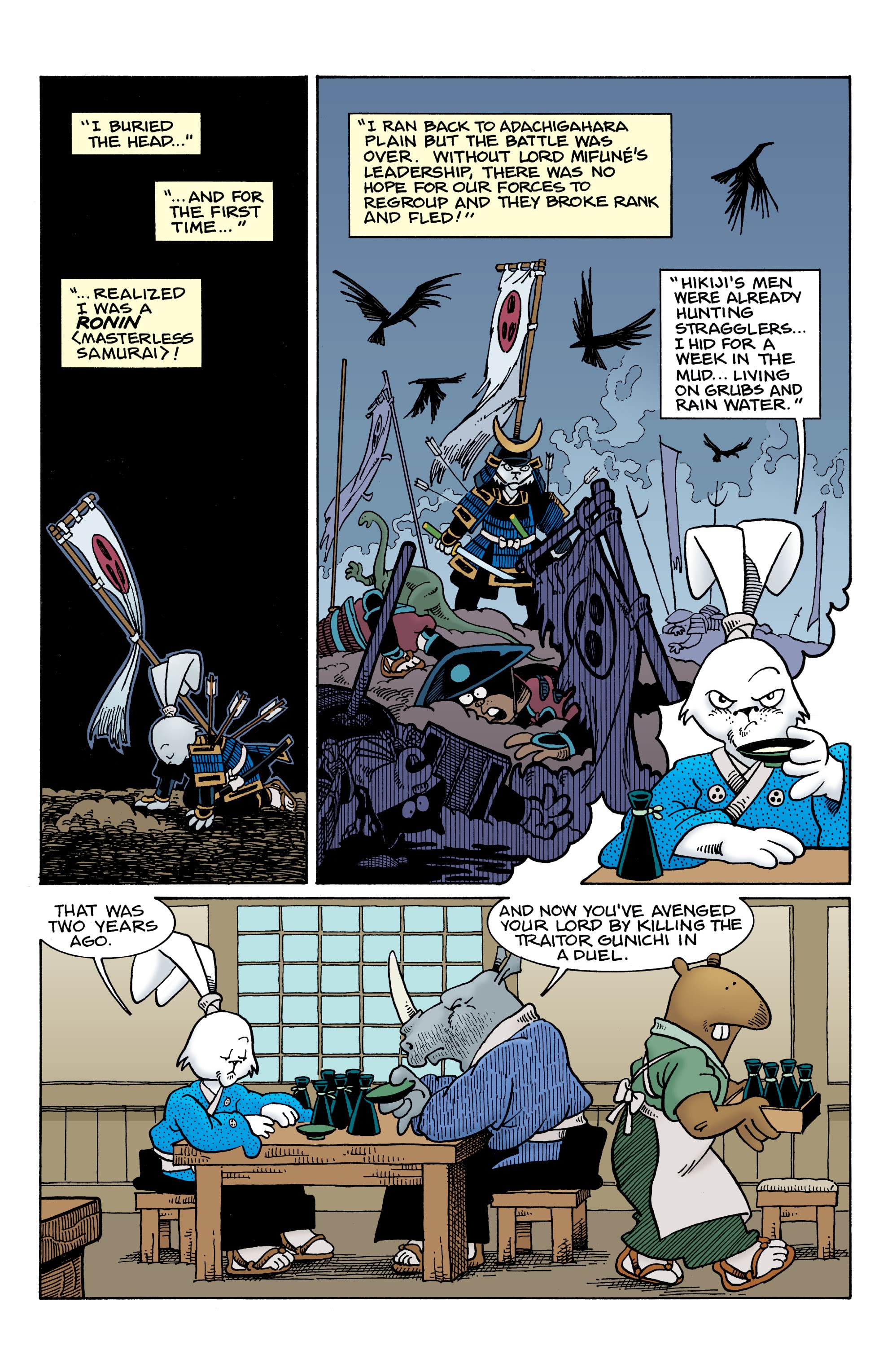 Read online Usagi Yojimbo Color Classics comic -  Issue #5 - 10