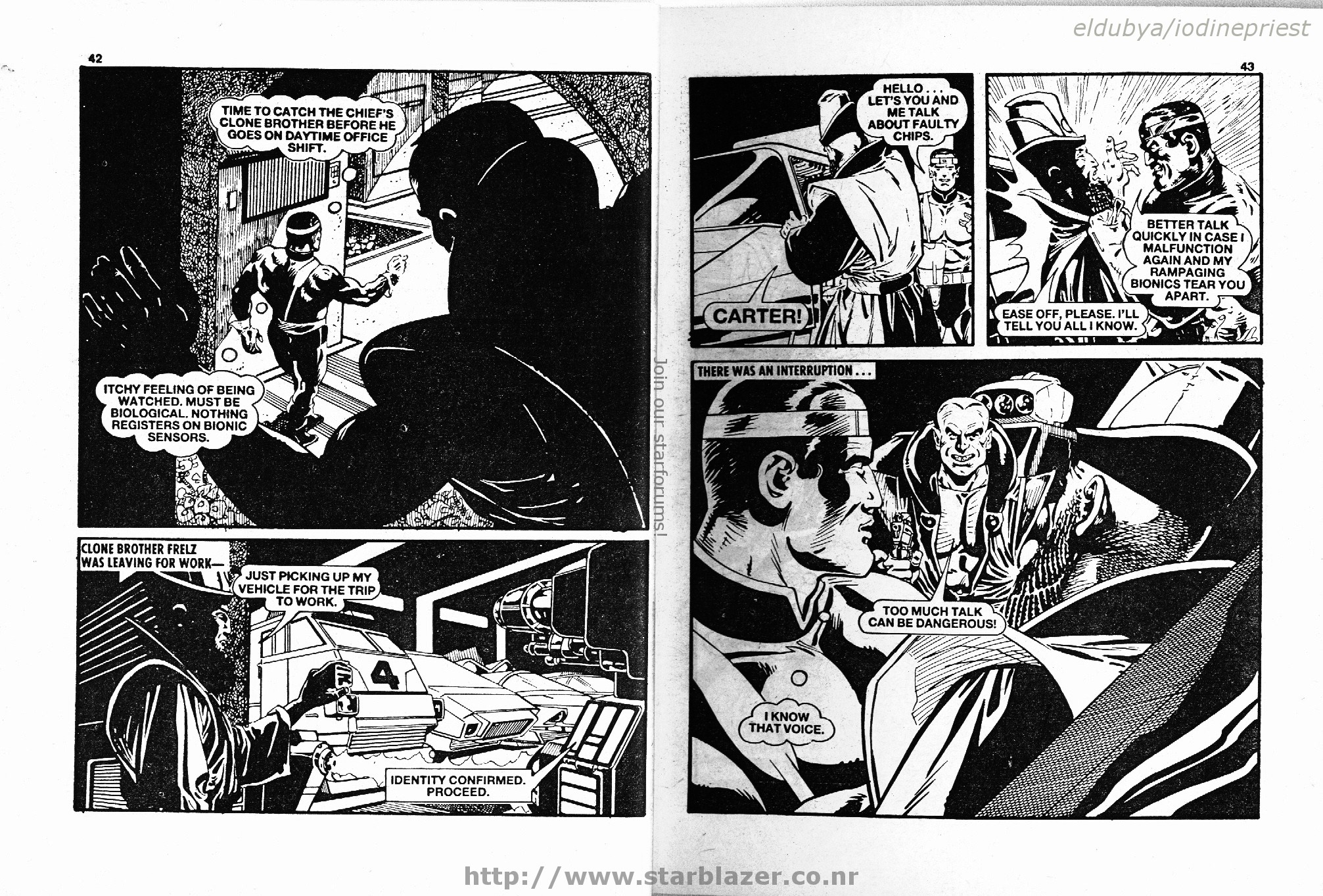 Read online Starblazer comic -  Issue #245 - 23