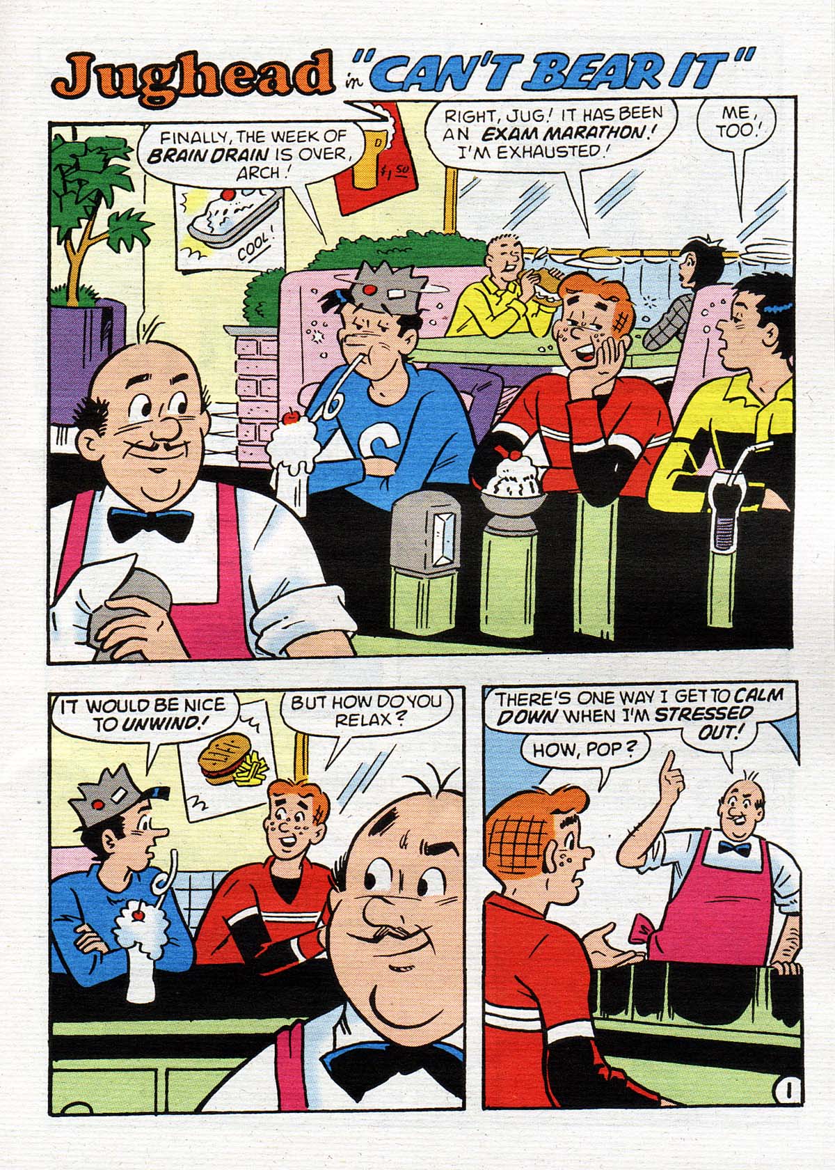Read online Jughead's Double Digest Magazine comic -  Issue #100 - 176