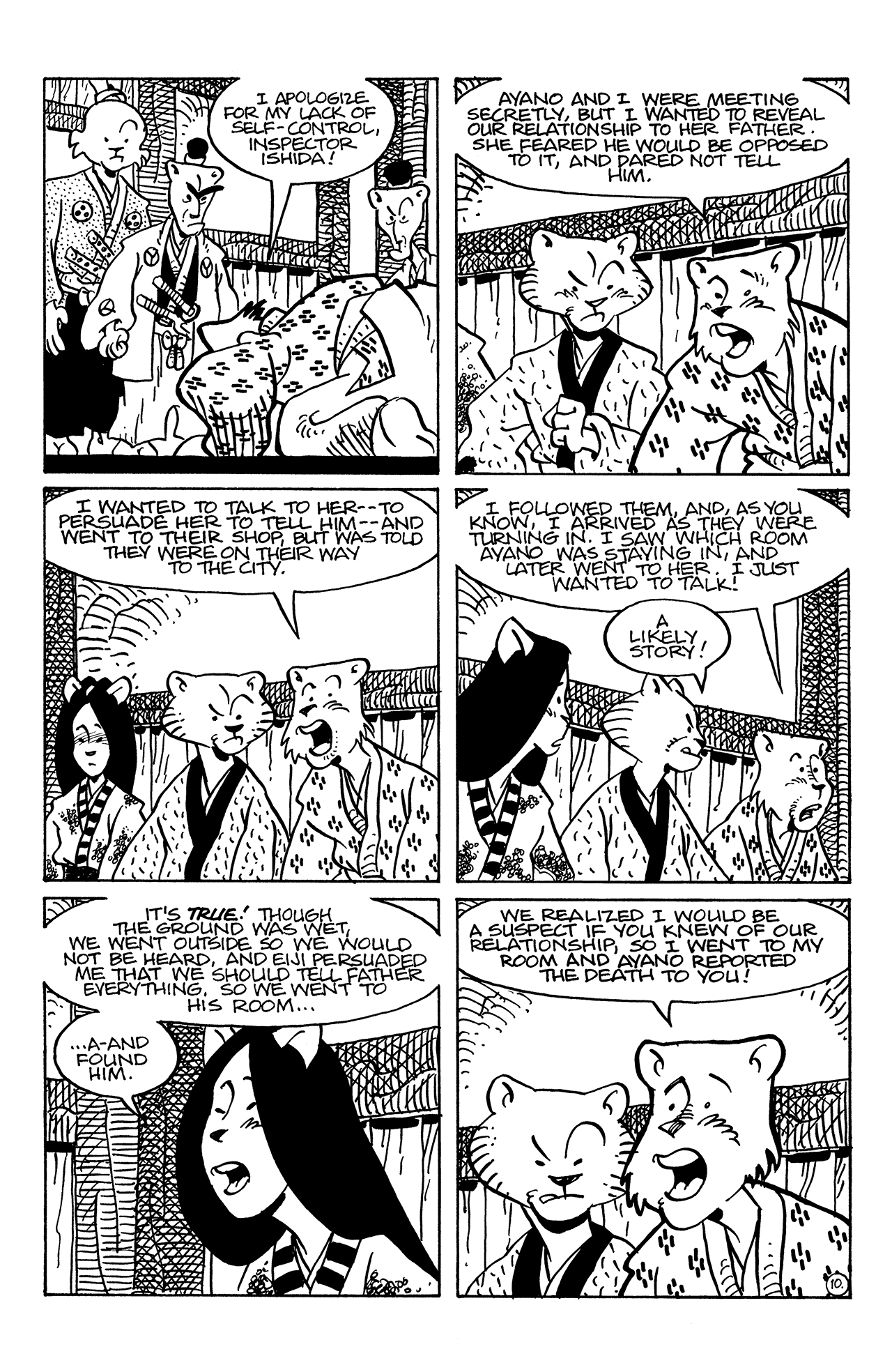 Read online Usagi Yojimbo (1996) comic -  Issue #140 - 12