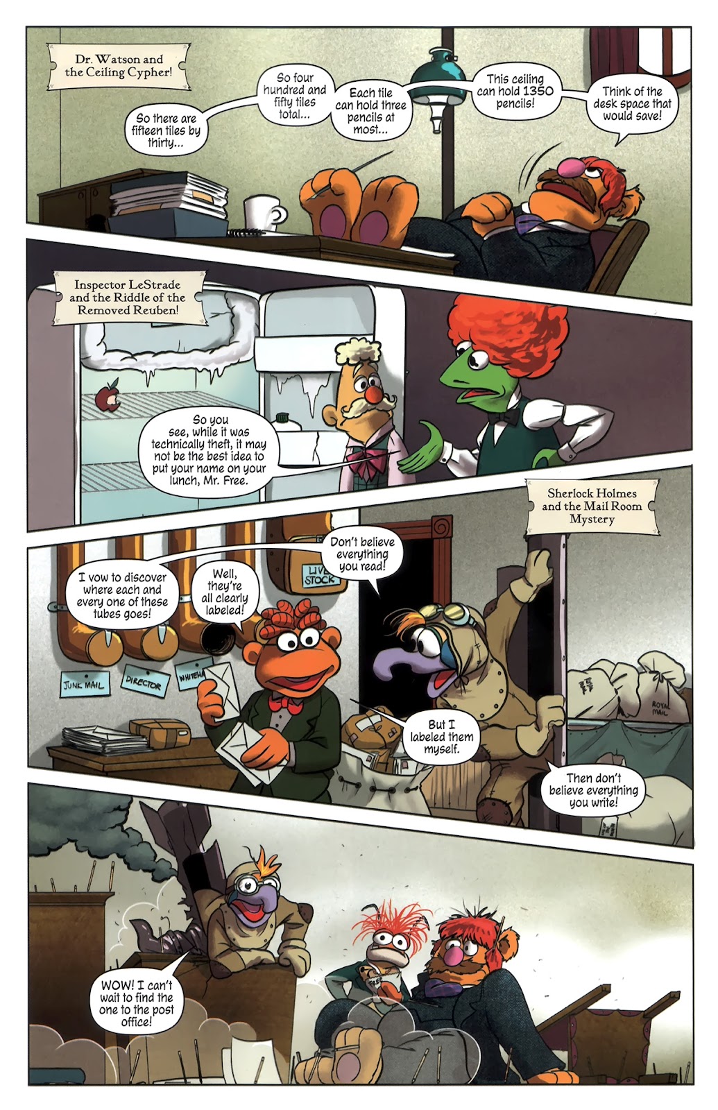 Muppet Sherlock Holmes issue 3 - Page 11