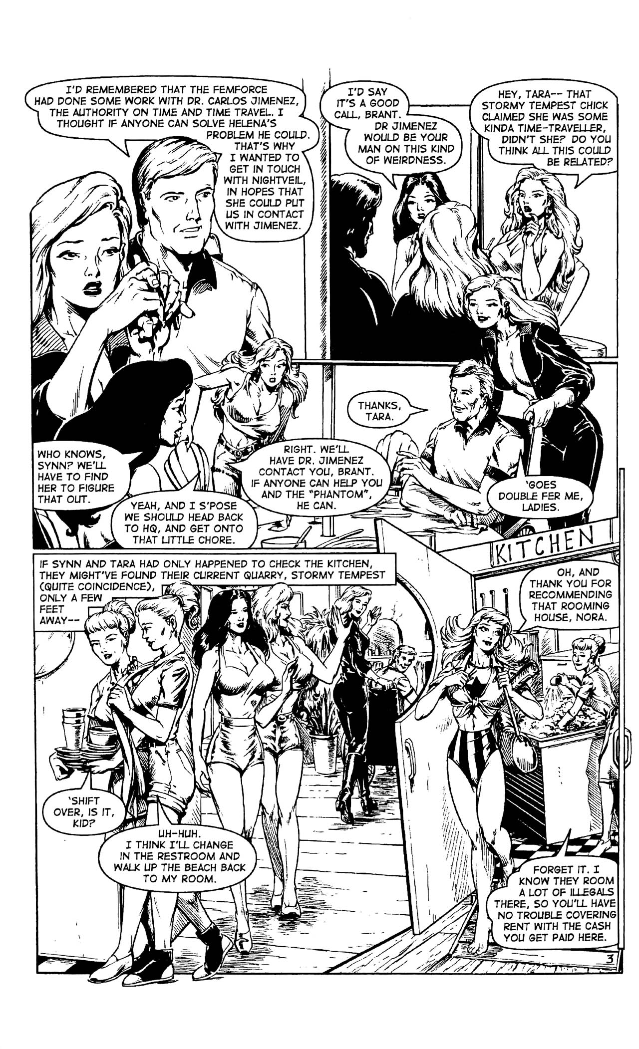Read online Femforce comic -  Issue #147 - 10