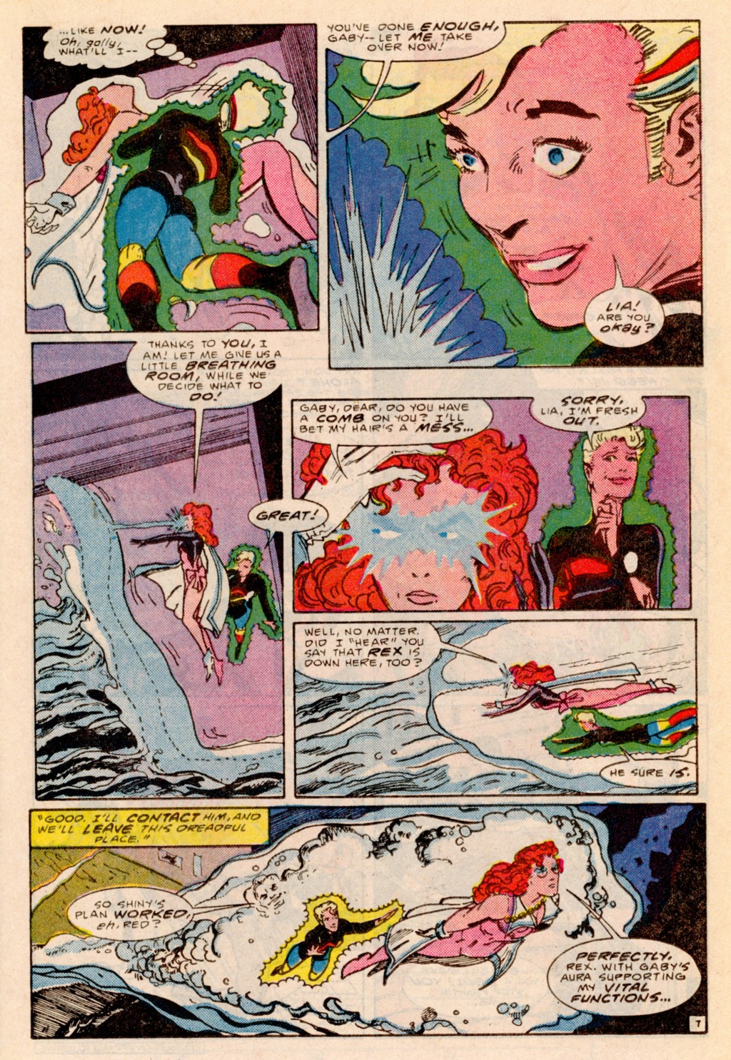 Read online Adventures of the Outsiders comic -  Issue #38 - 8