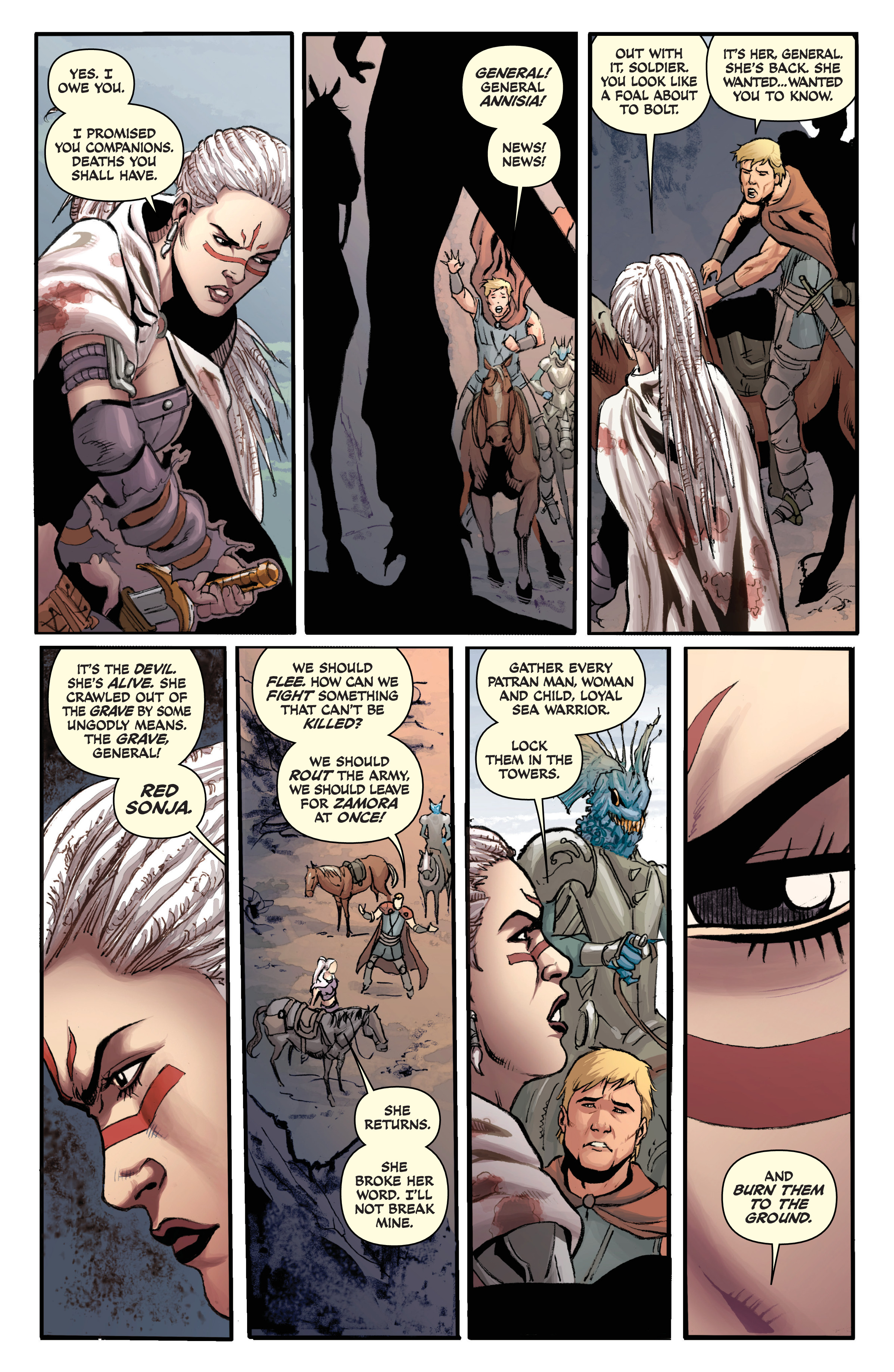 Read online Red Sonja (2013) comic -  Issue # _TPB Complete Gail Simone Red Sonja Omnibus (Part 2) - 16