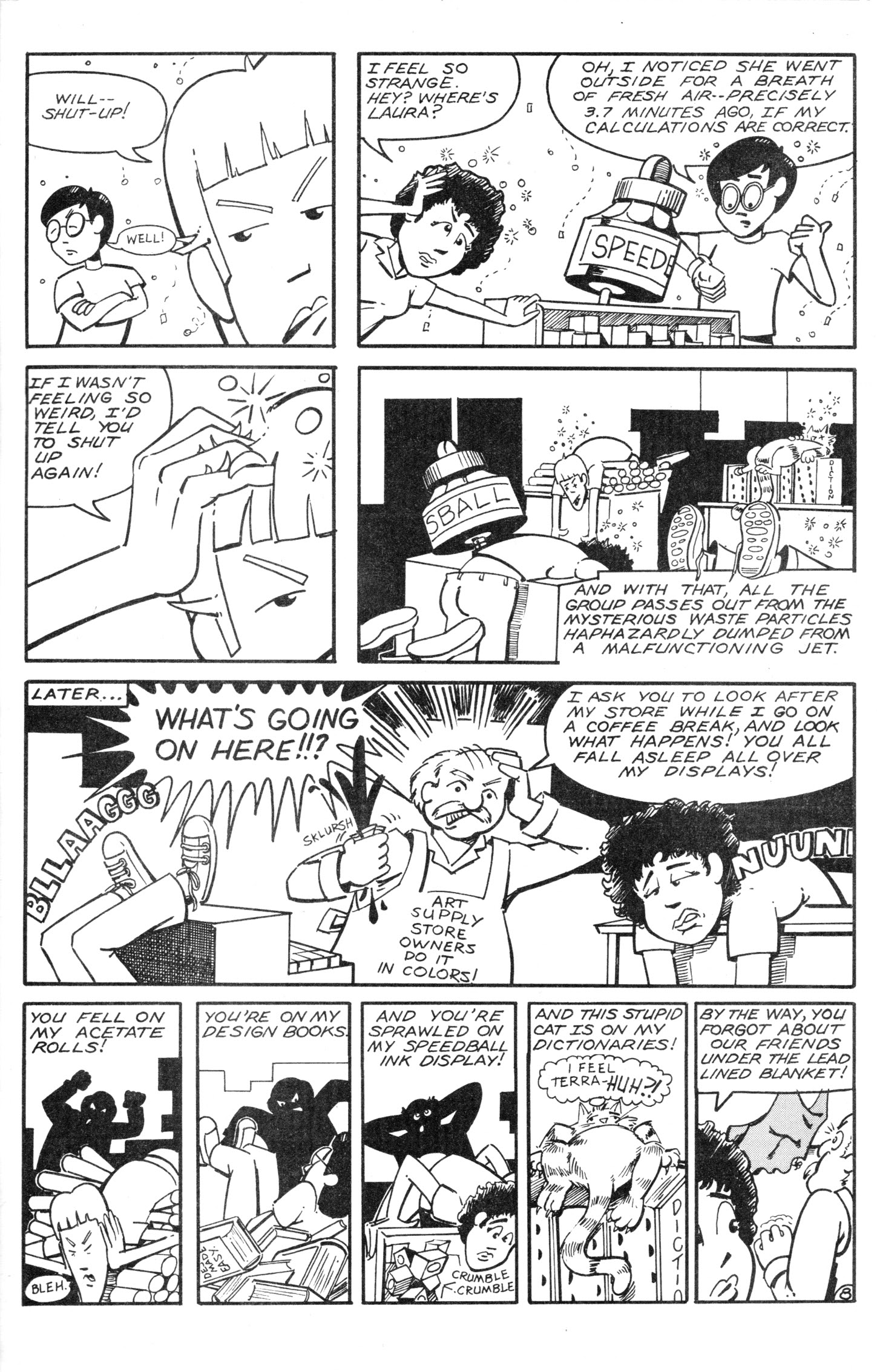 Read online Blip and the C.C.A.D.S. comic -  Issue #1 - 11