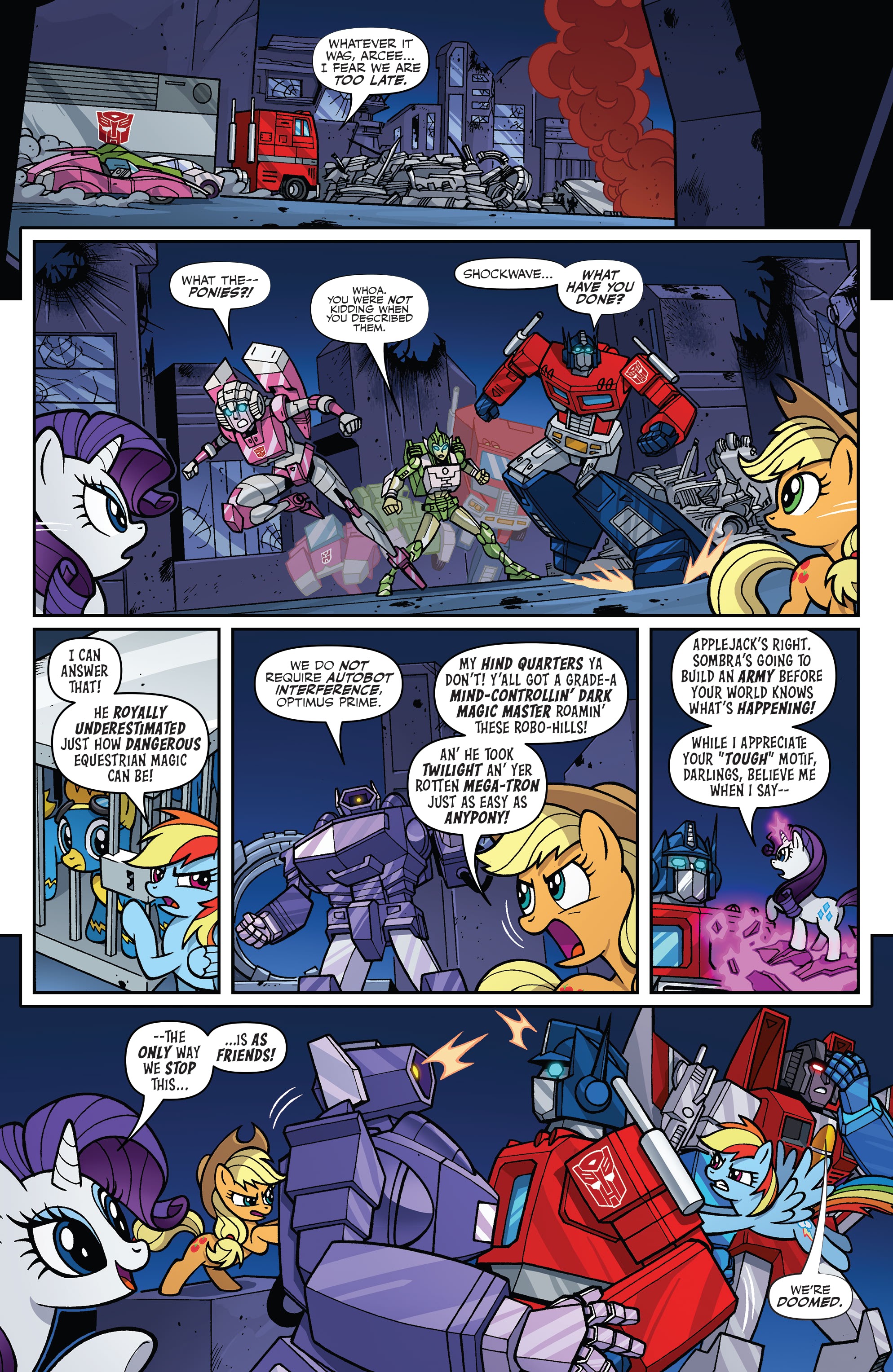 Read online My Little Pony/Transformers II comic -  Issue #1 - 14