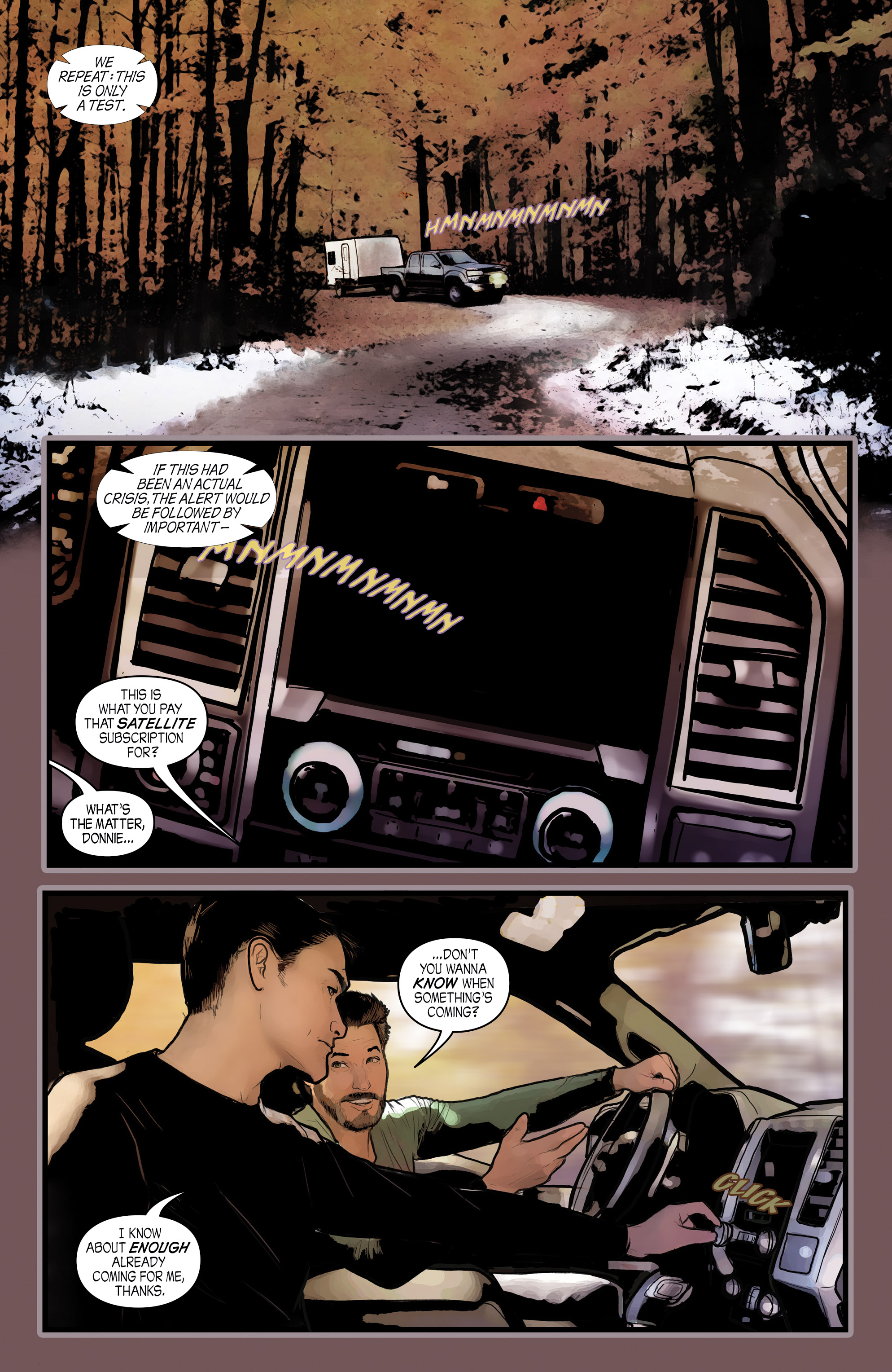 Read online John Carpenter's Tales of Science Fiction: Surviving Nuclear Attack comic -  Issue #1 - 6