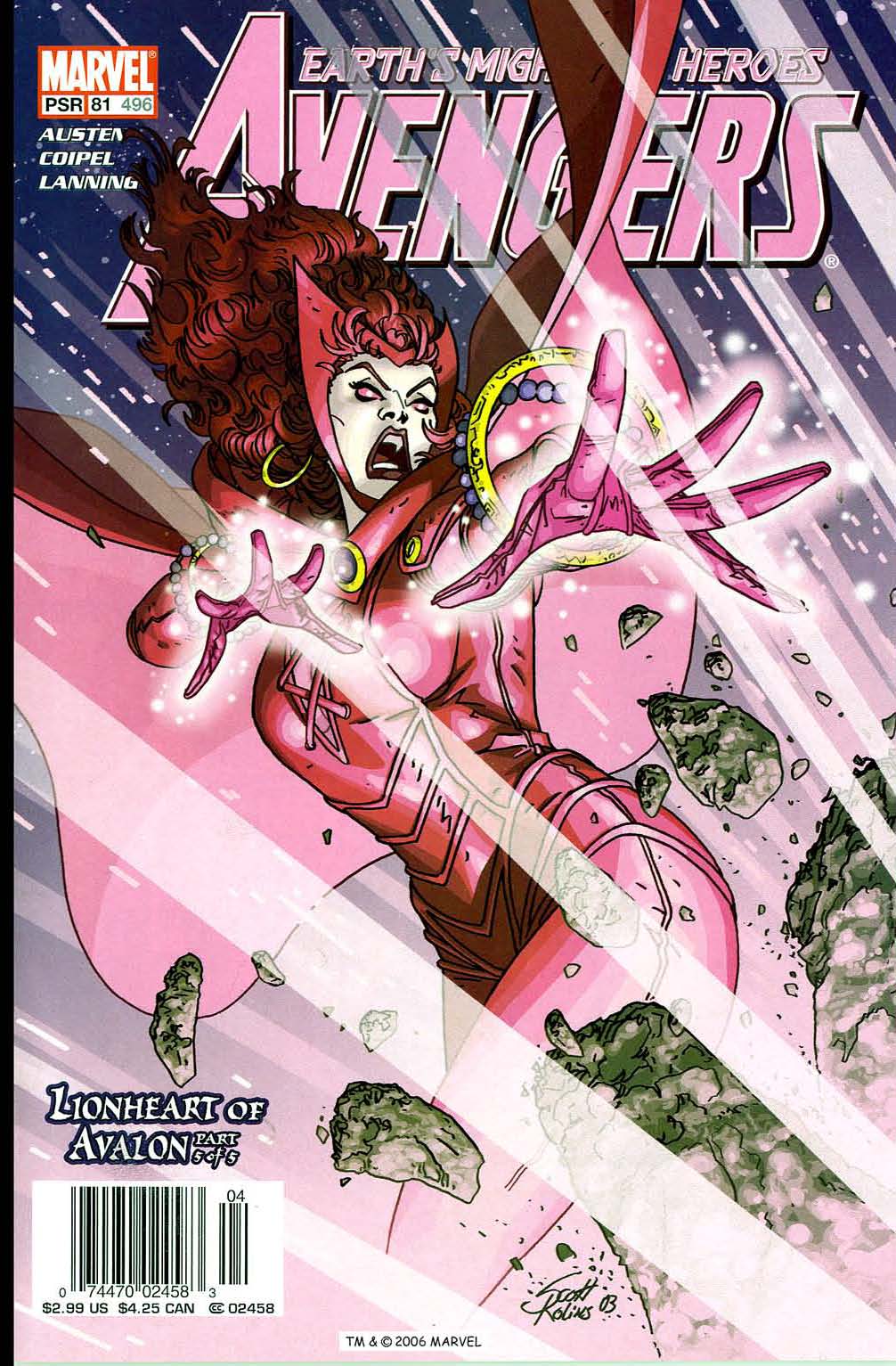 Read online The Avengers (1963) comic -  Issue #496 - 1