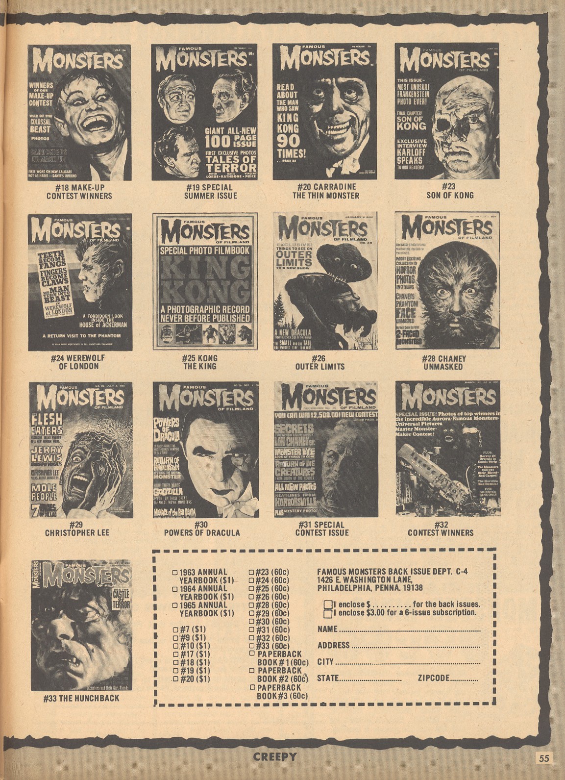 Creepy (1964) Issue #4 #4 - English 55