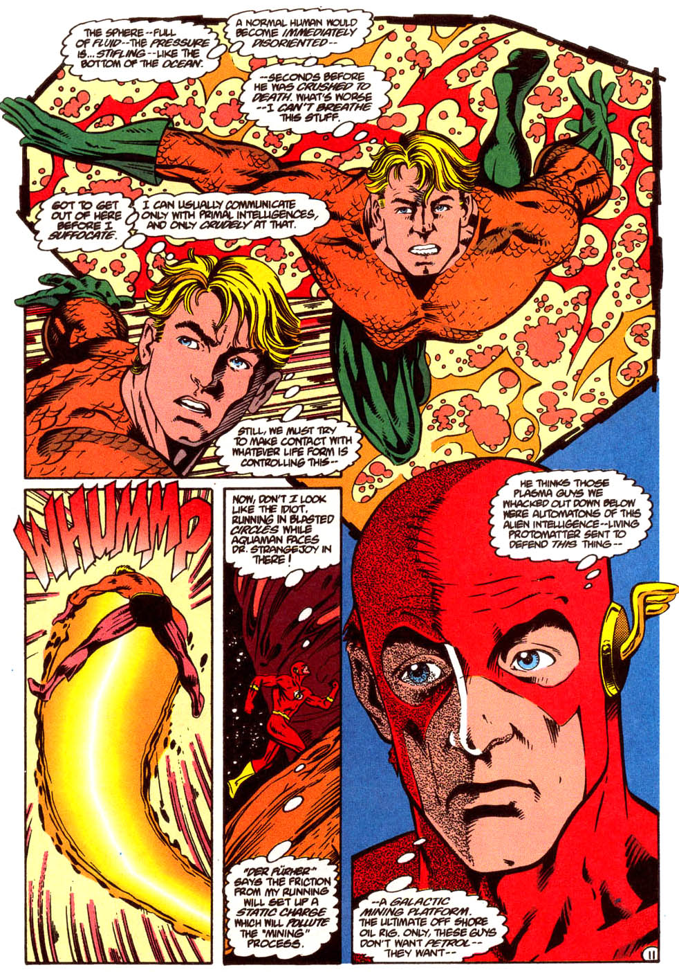 Read online Justice League America comic -  Issue #92 - 12