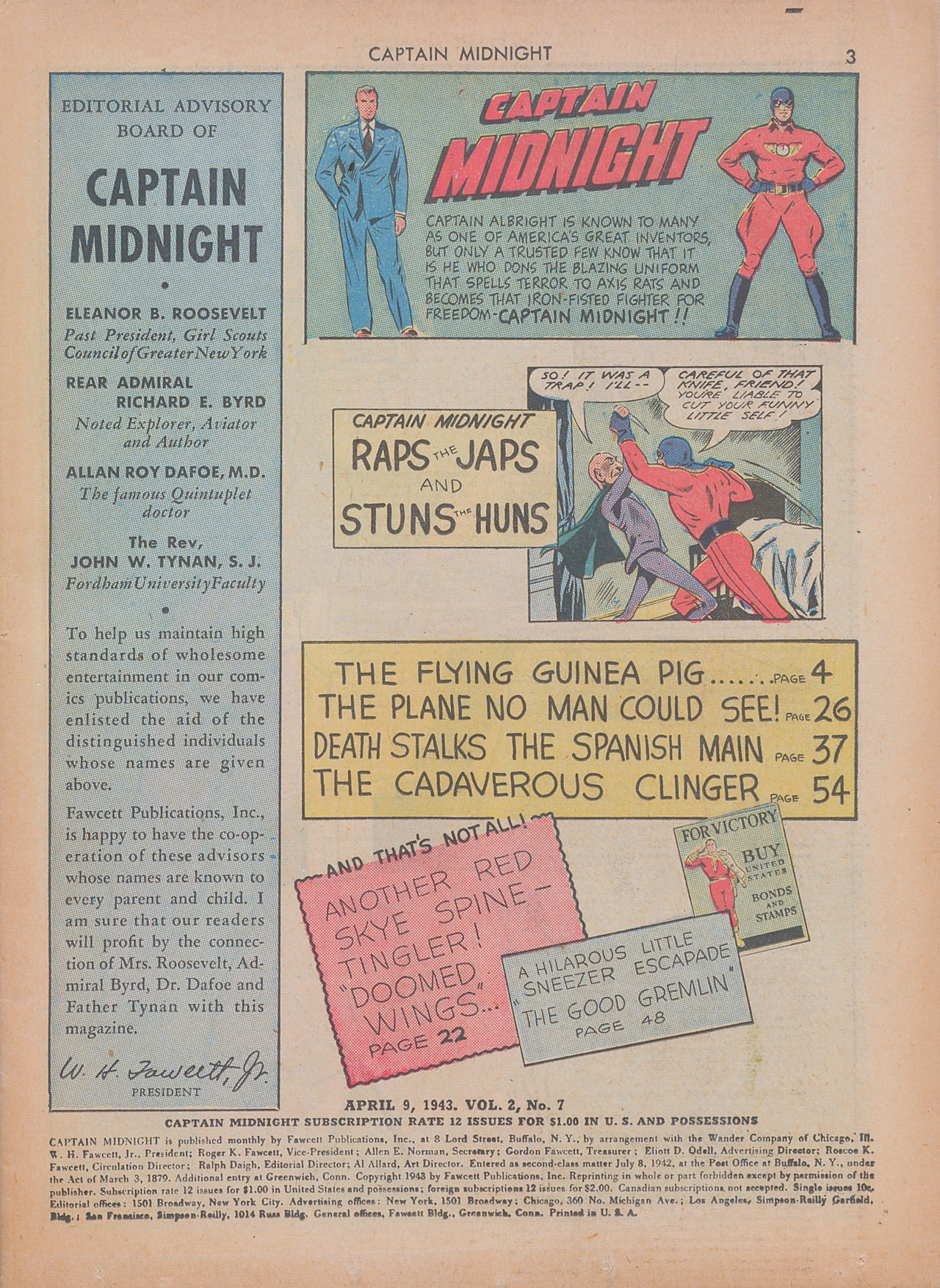Read online Captain Midnight (1942) comic -  Issue #7 - 3