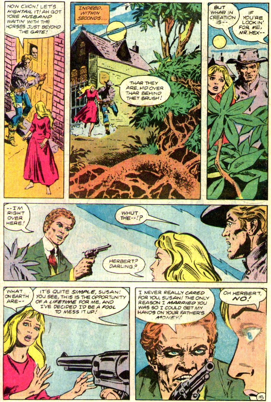 Read online Jonah Hex (1977) comic -  Issue #56 - 16