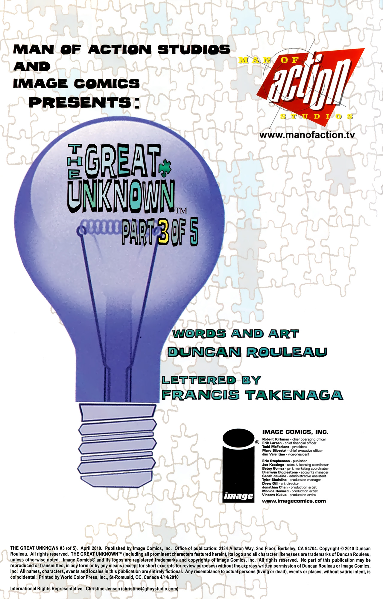 Read online The Great Unknown comic -  Issue #3 - 2