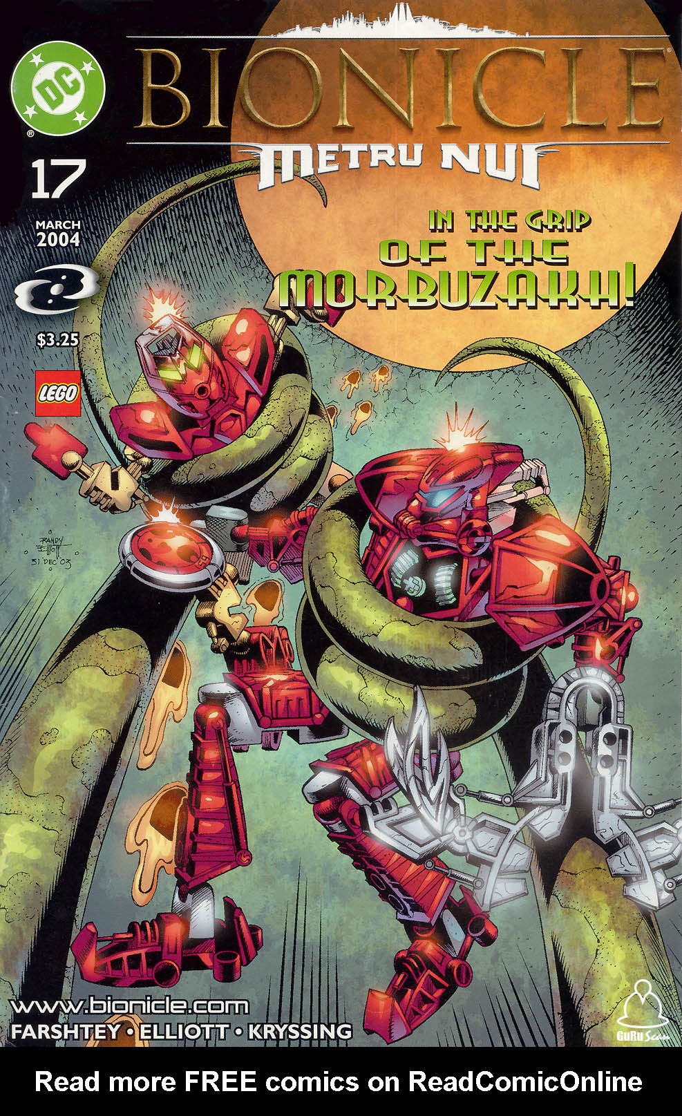 Read online Bionicle comic -  Issue #17 - 1