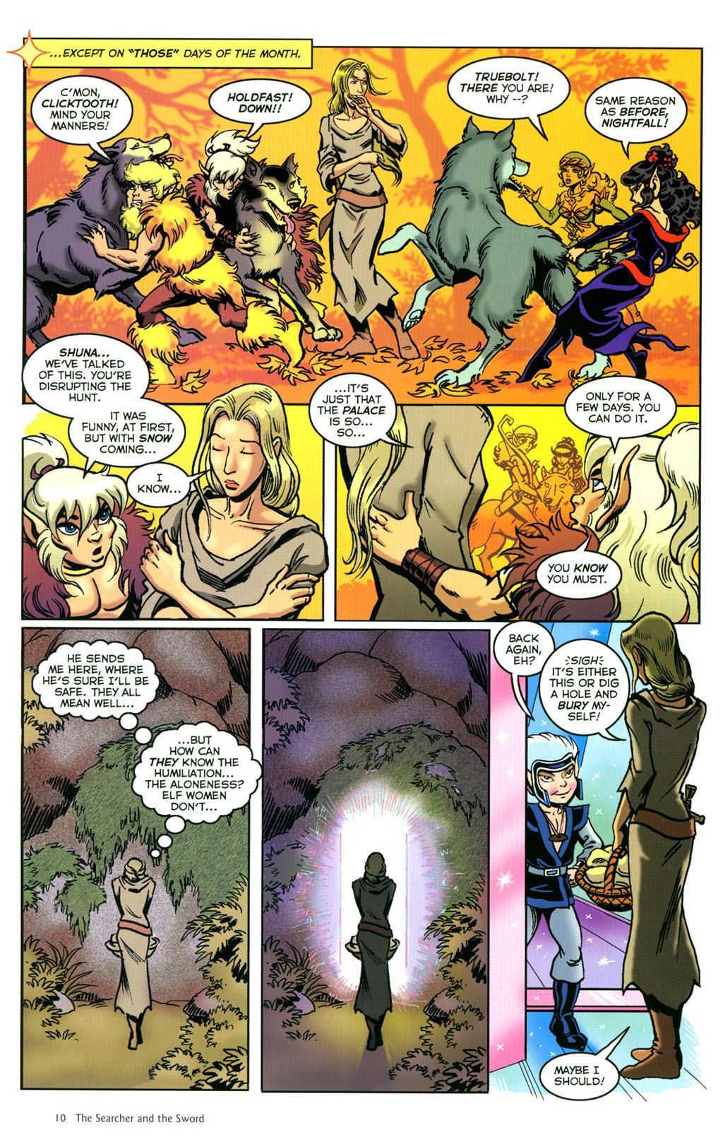 Read online Elfquest: The Searcher and the Sword comic -  Issue # TPB - 11