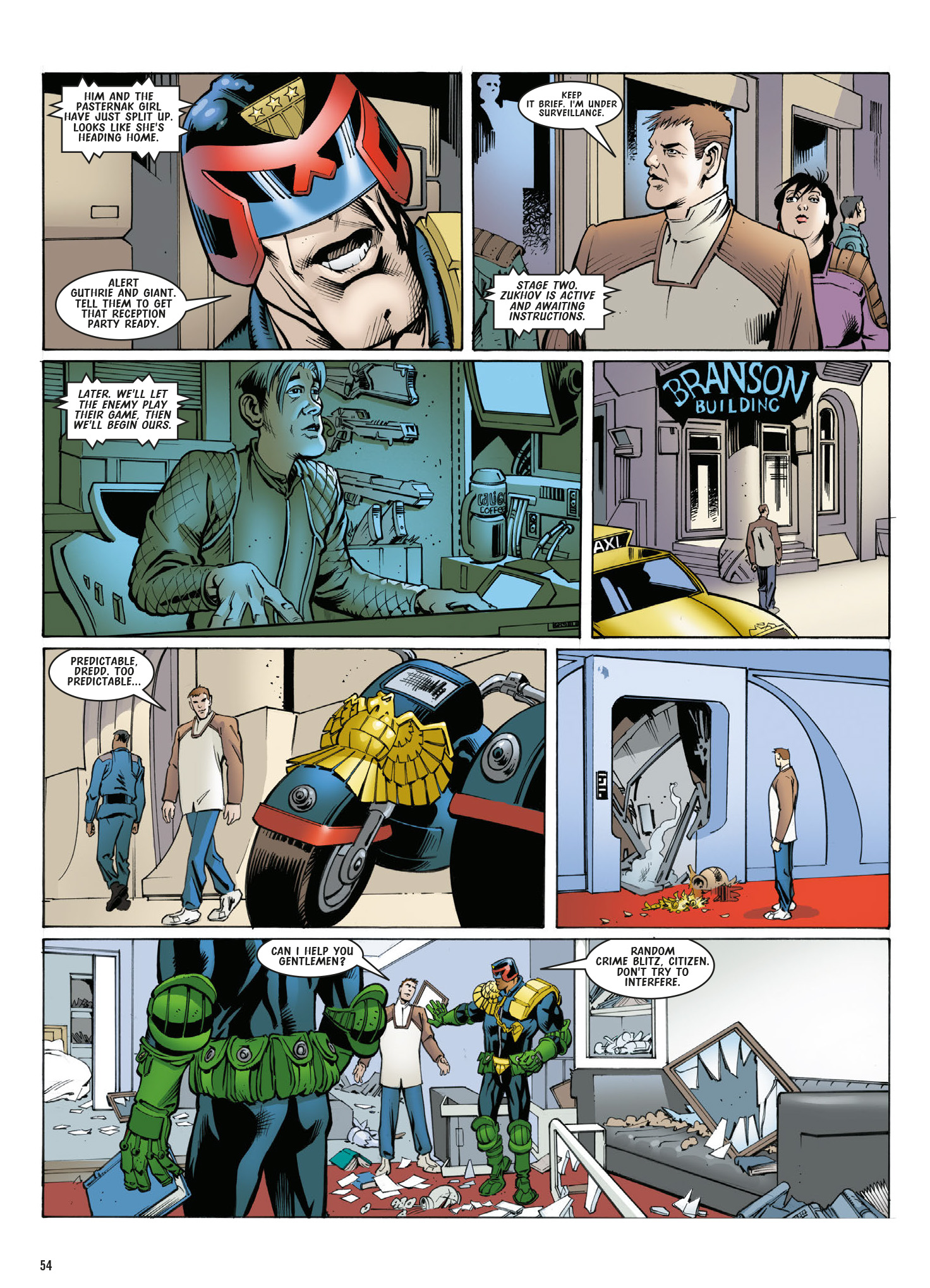 Read online Judge Dredd: The Complete Case Files comic -  Issue # TPB 41 (Part 1) - 56