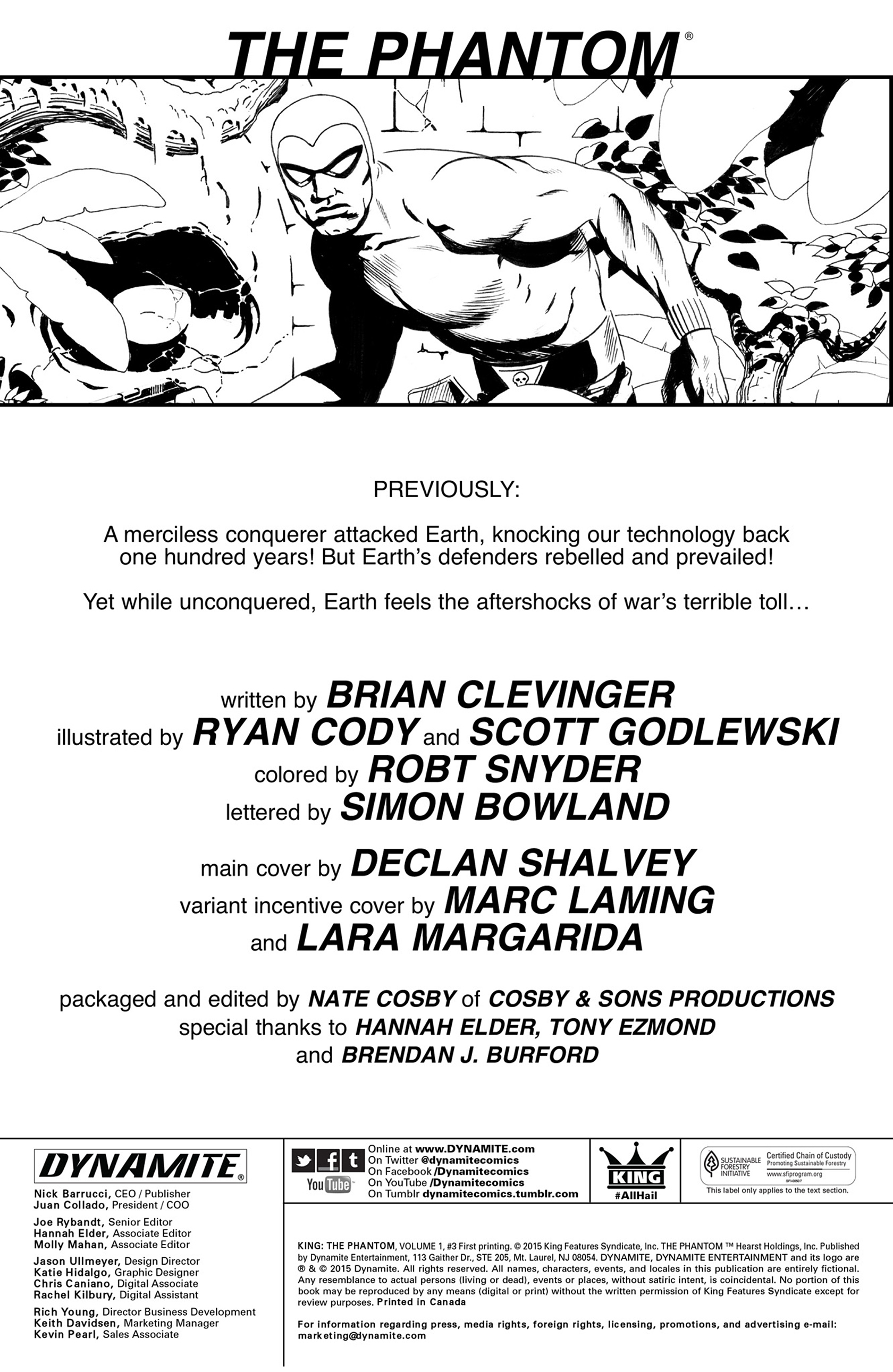 Read online King: The Phantom comic -  Issue #3 - 2