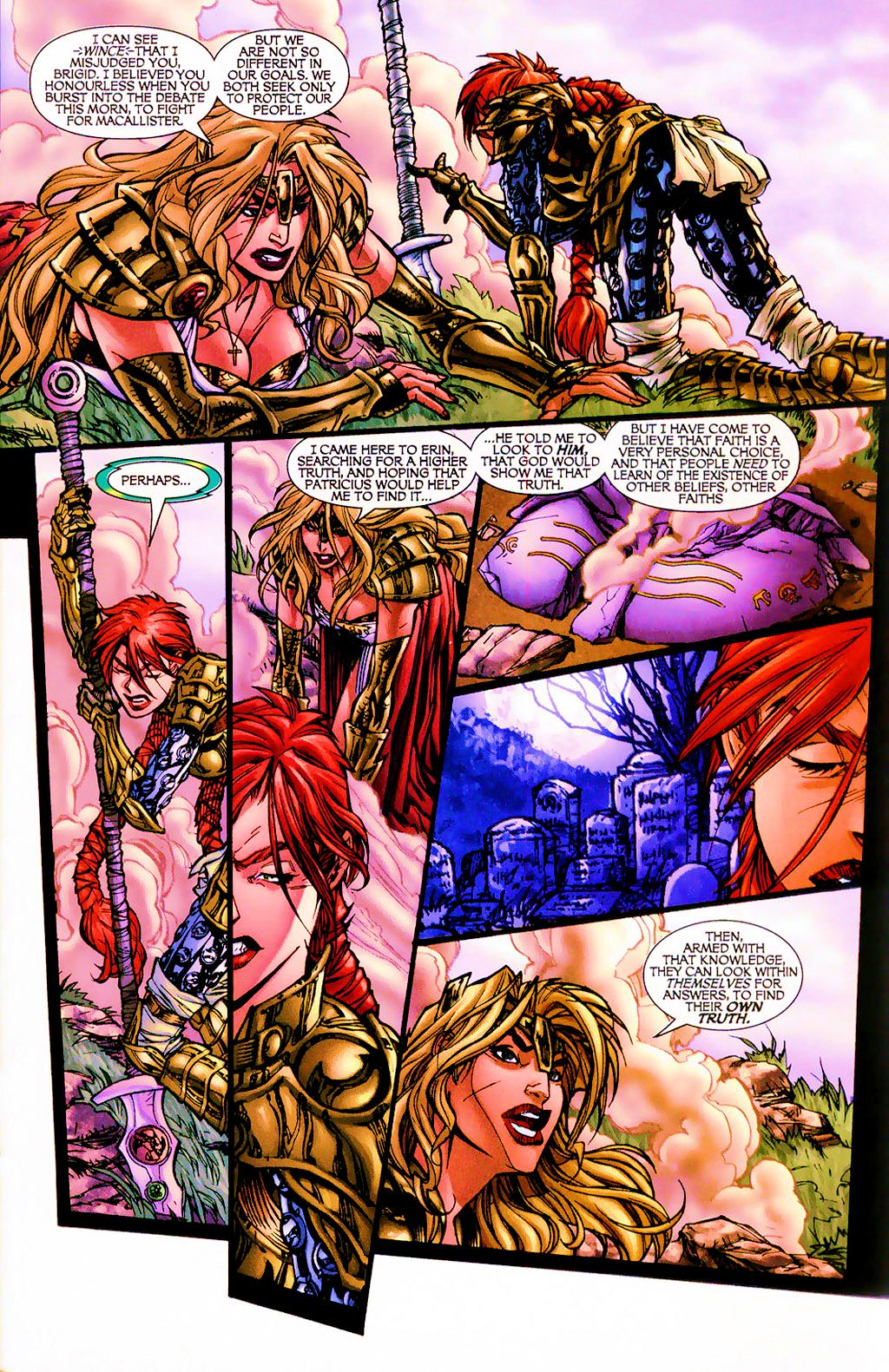 Read online More Than Mortal / Lady Pendragon comic -  Issue # Full - 27