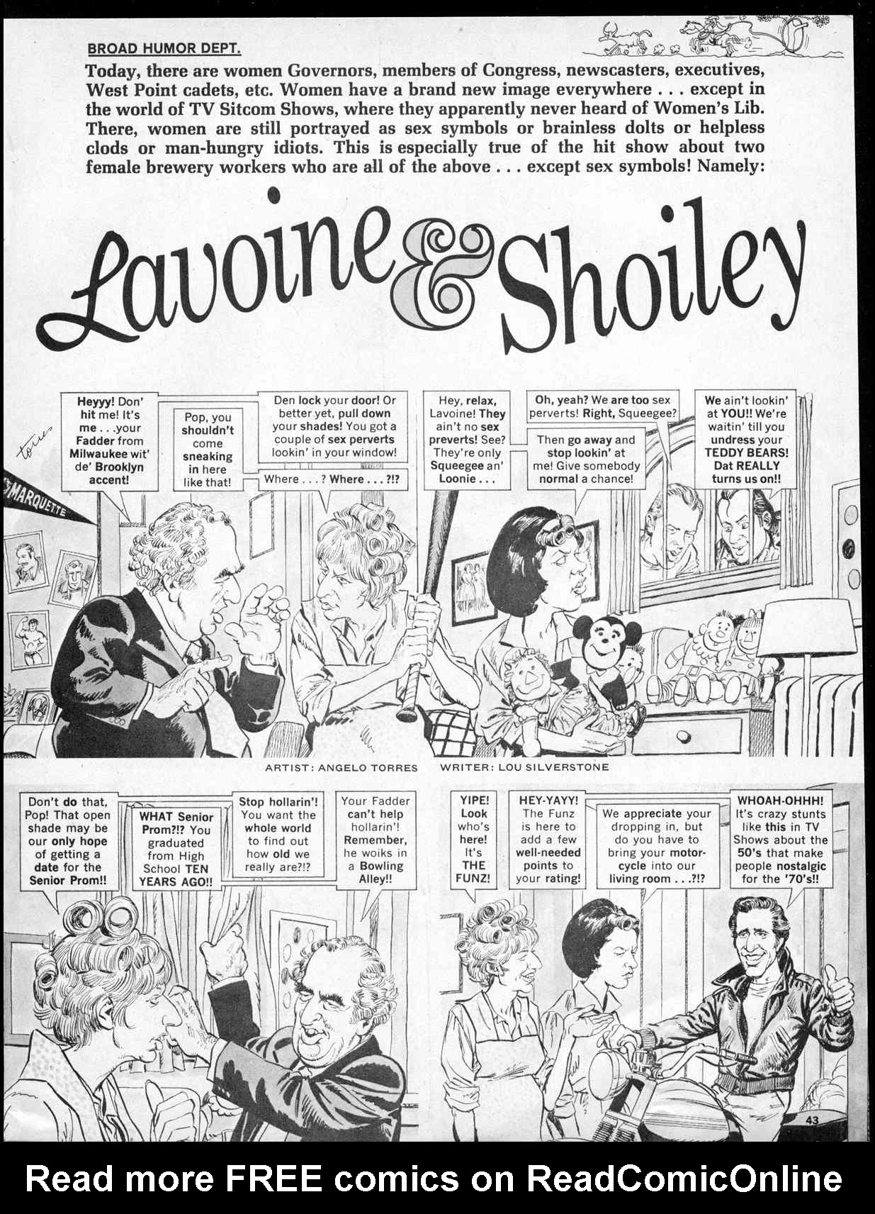 Read online MAD comic -  Issue #194 - 45