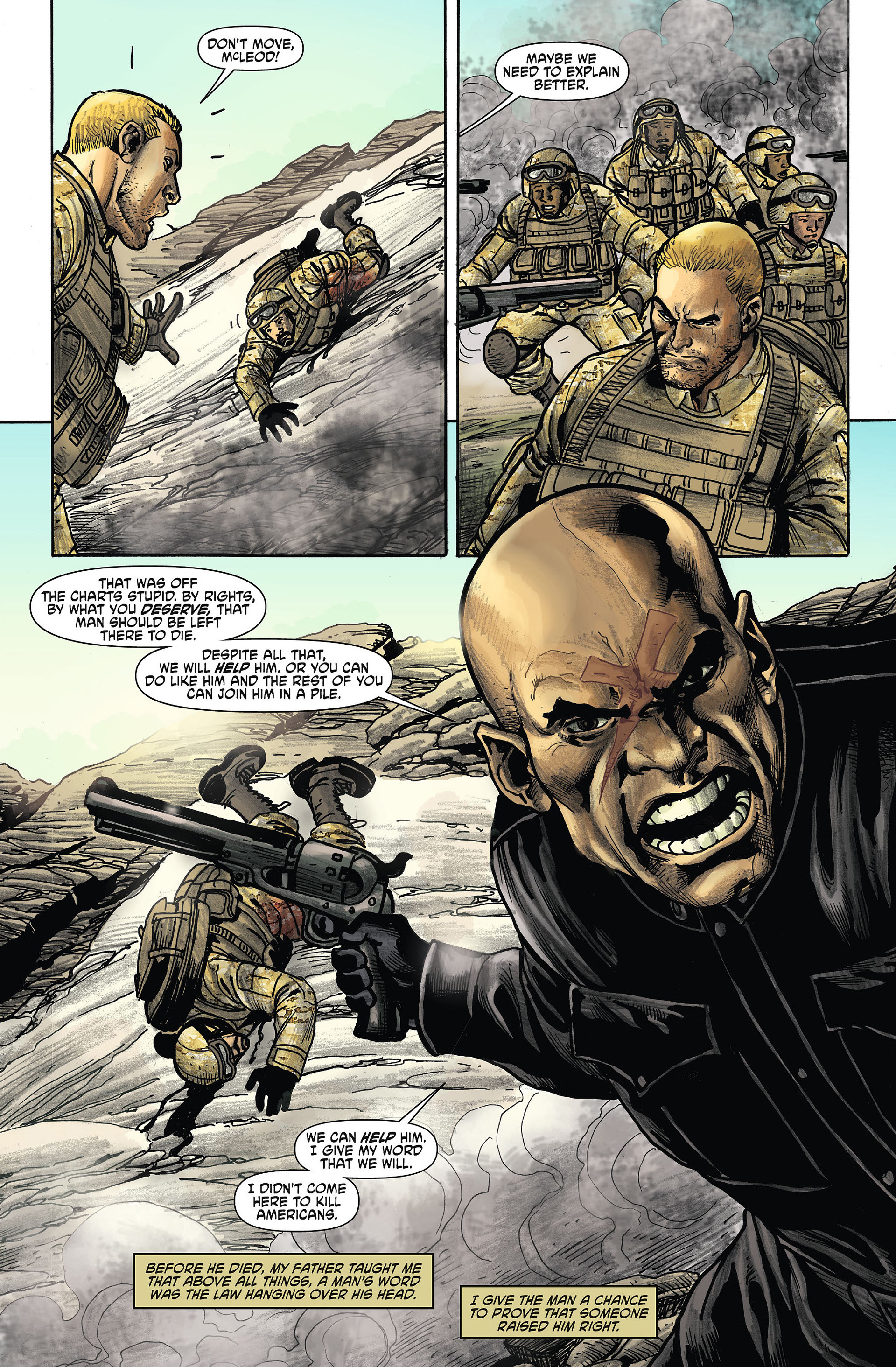 Read online Men of War (2011) comic -  Issue #5 - 10