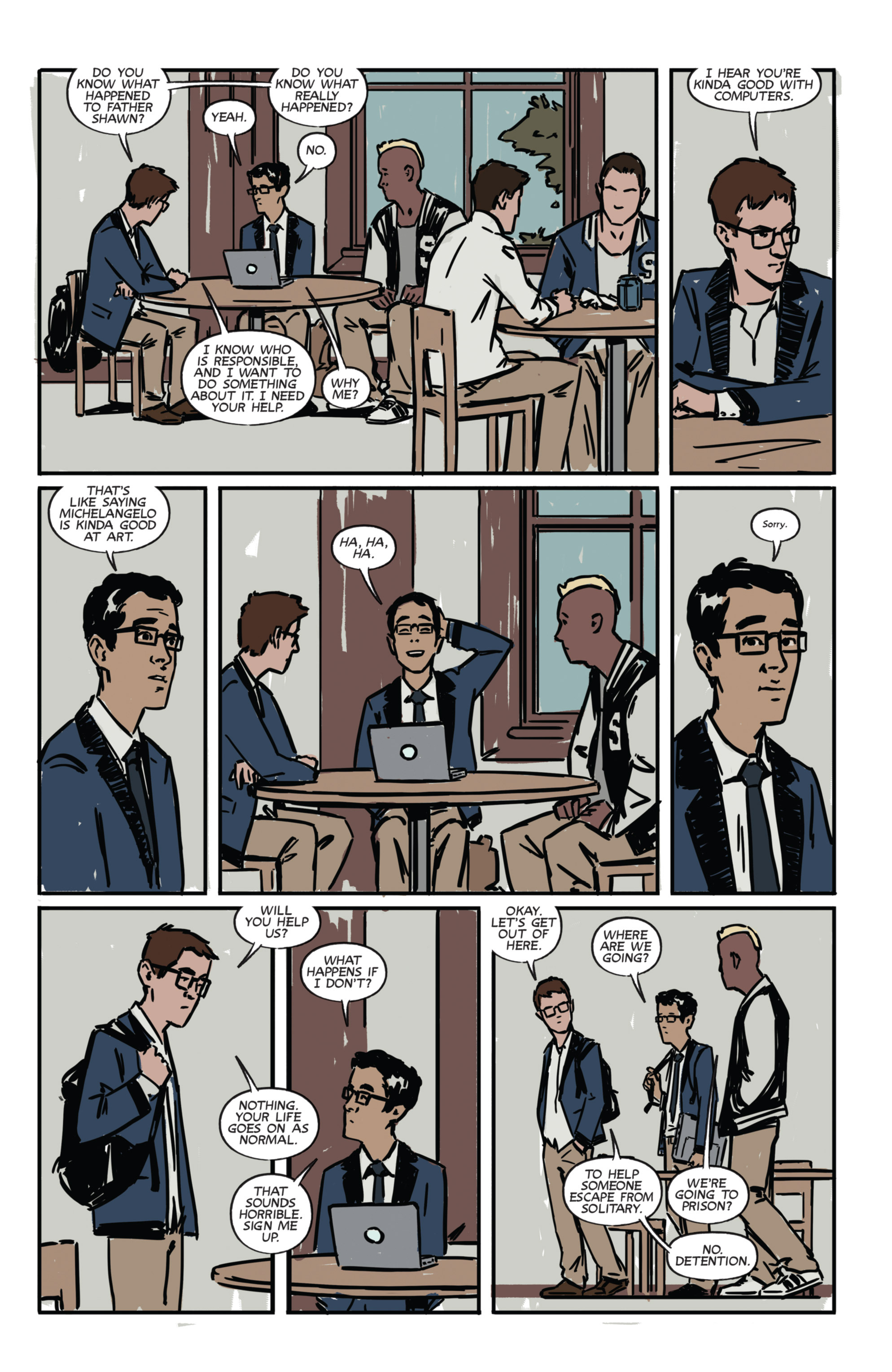 Read online Night Owl Society comic -  Issue #1 - 17