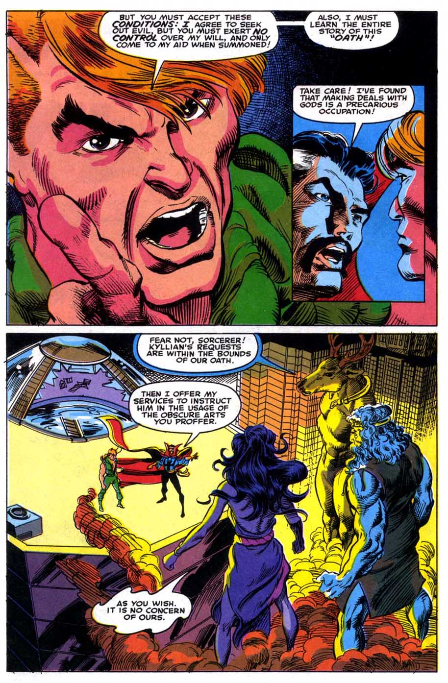 Read online Doctor Strange: Sorcerer Supreme comic -  Issue # _Annual 3 - 30