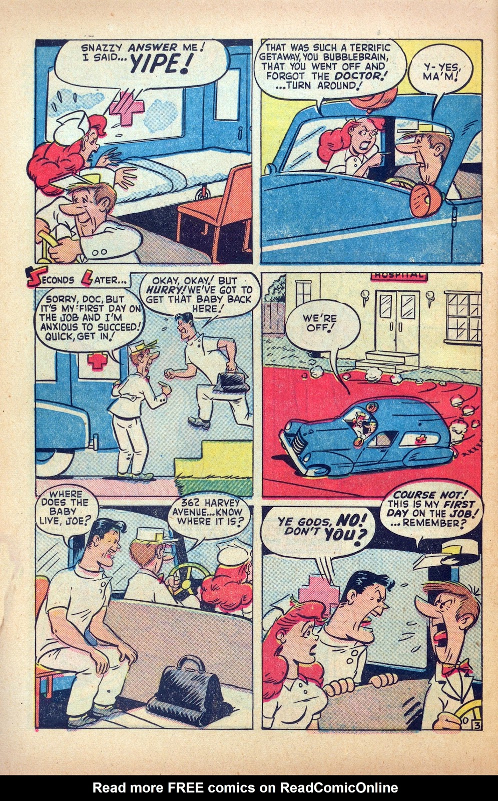 Read online Nellie The Nurse (1945) comic -  Issue #25 - 22