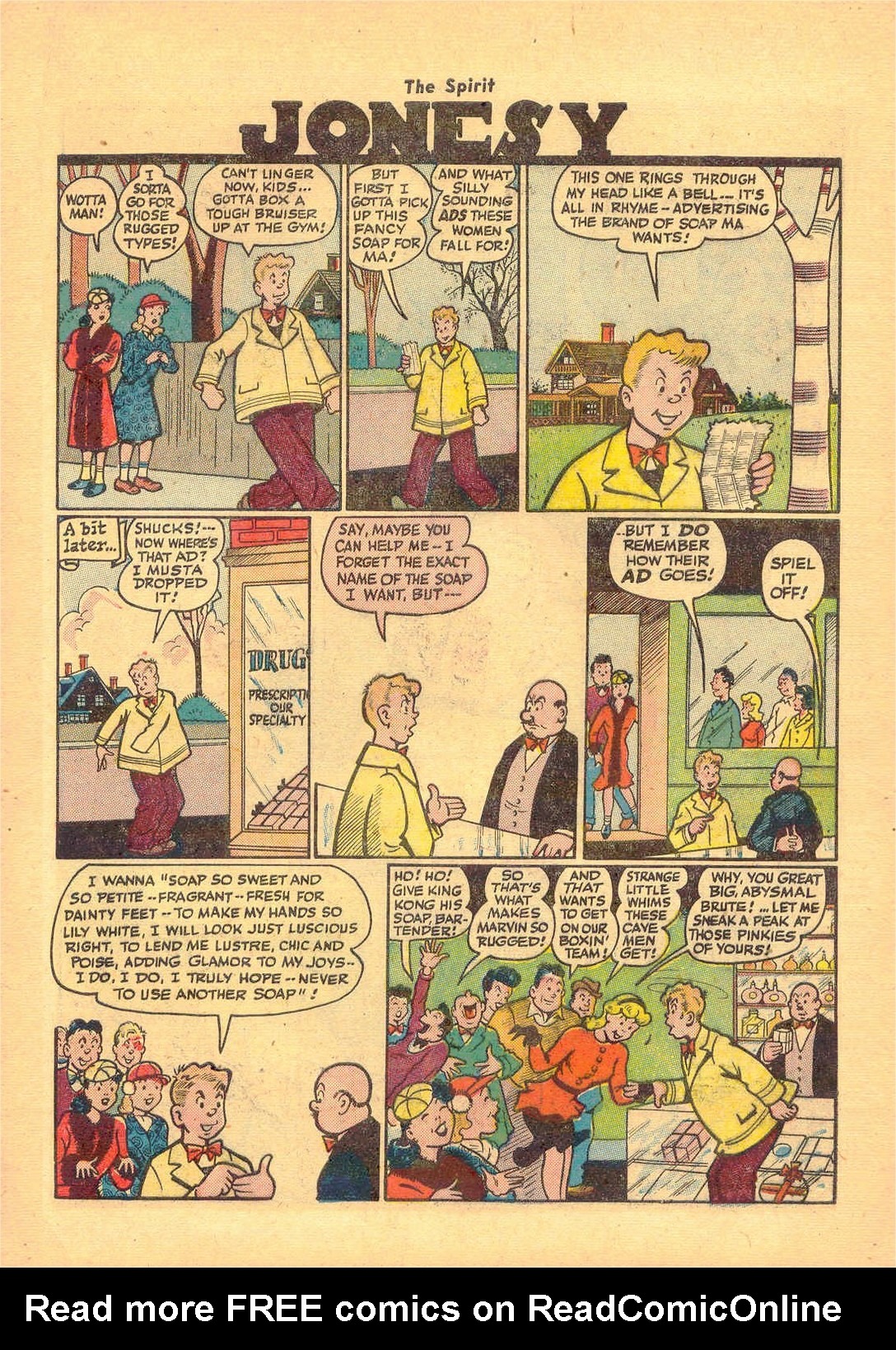 Read online The Spirit (1944) comic -  Issue #8 - 11