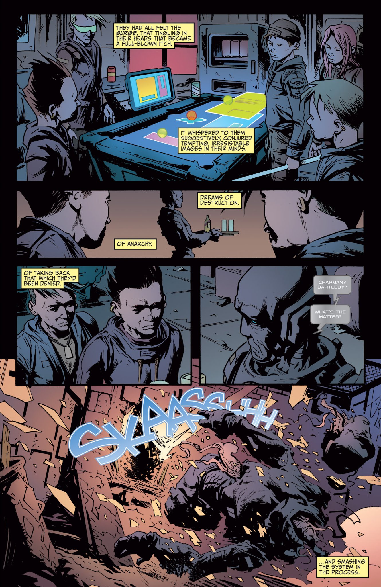 Read online Judge Dredd: Year One comic -  Issue #3 - 6